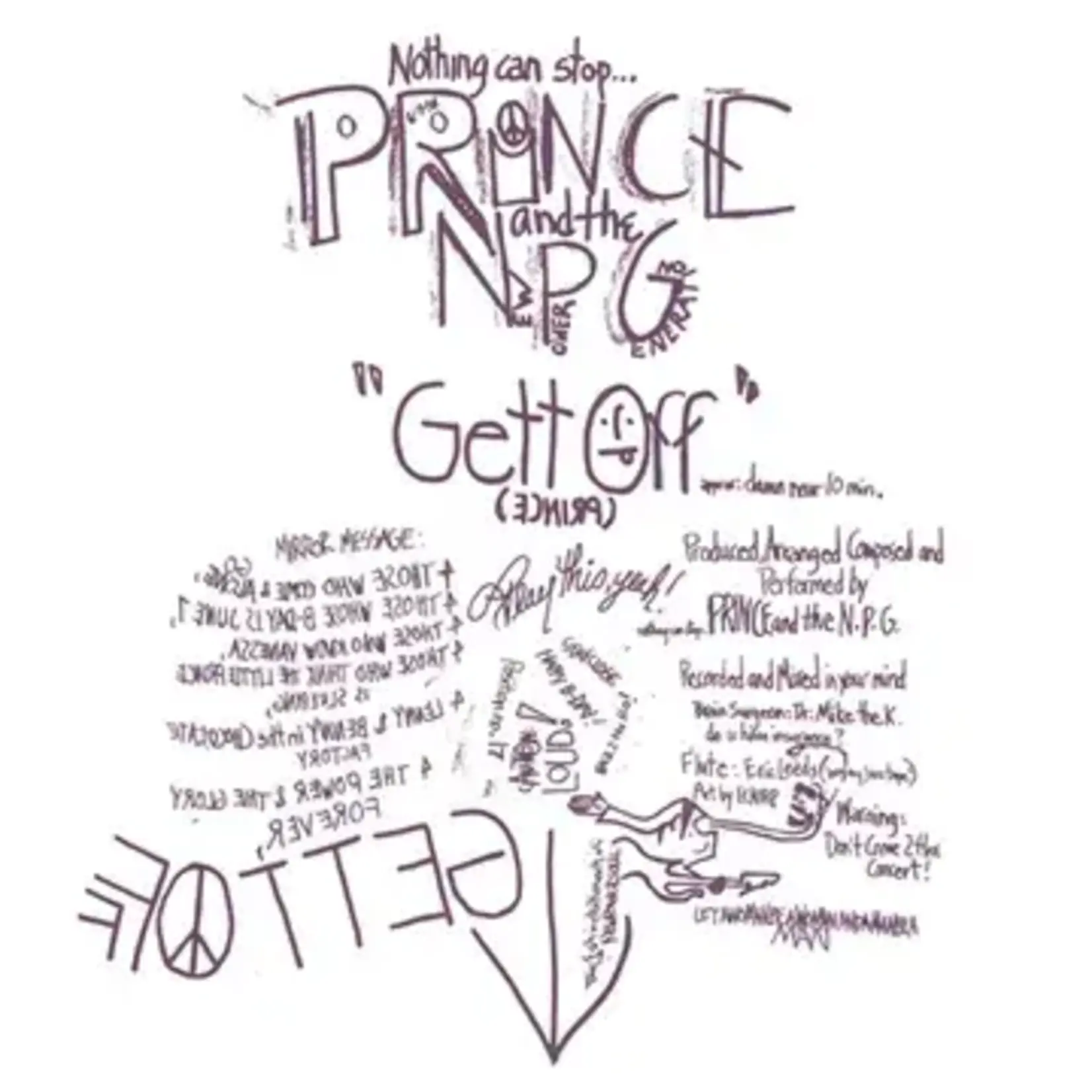 RSD Black Friday 2011-2023 Prince - Gett Off! (12")