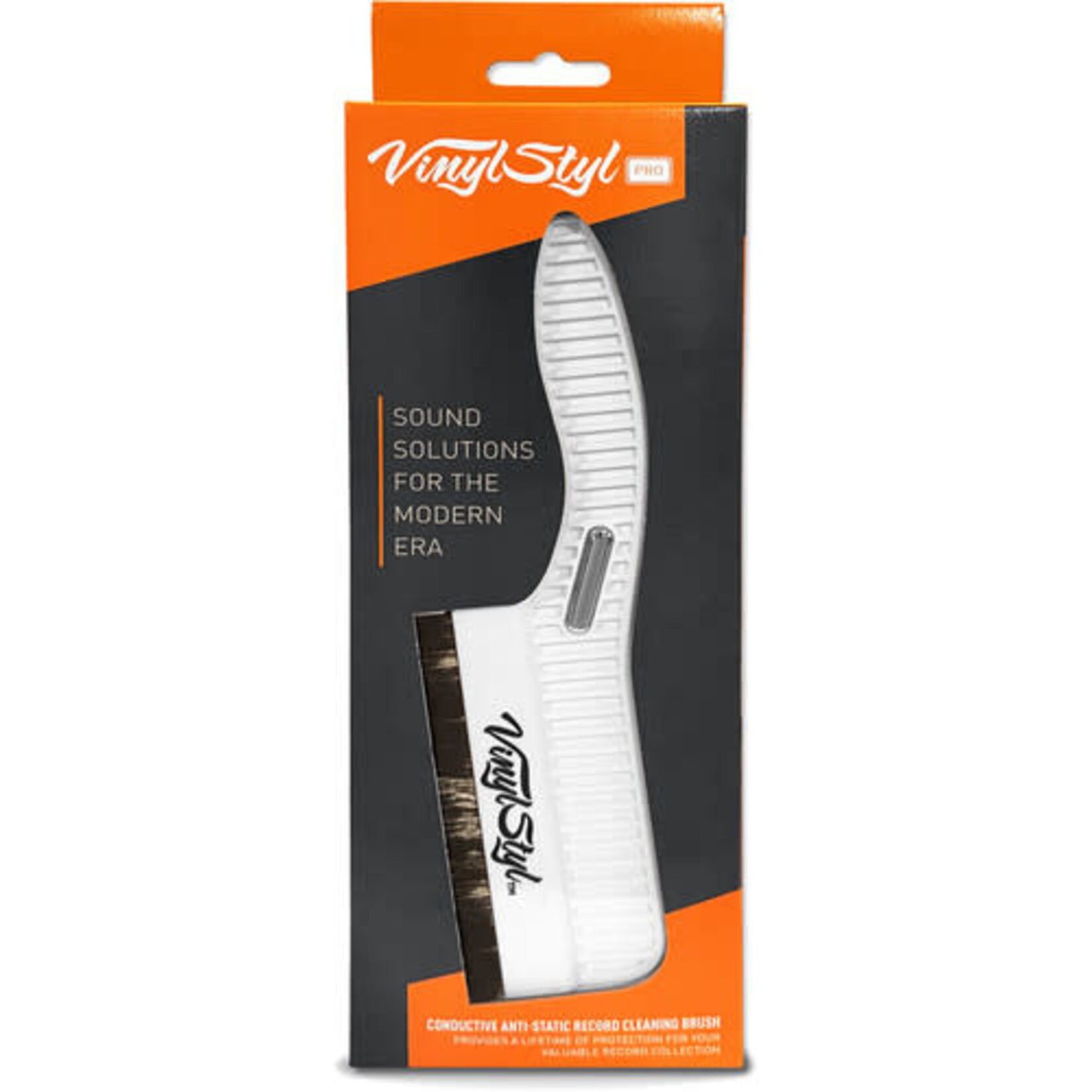 Vinyl Styl Vinyl Styl - Premium Conductive Anti-Static Record Cleaning Brush [White]