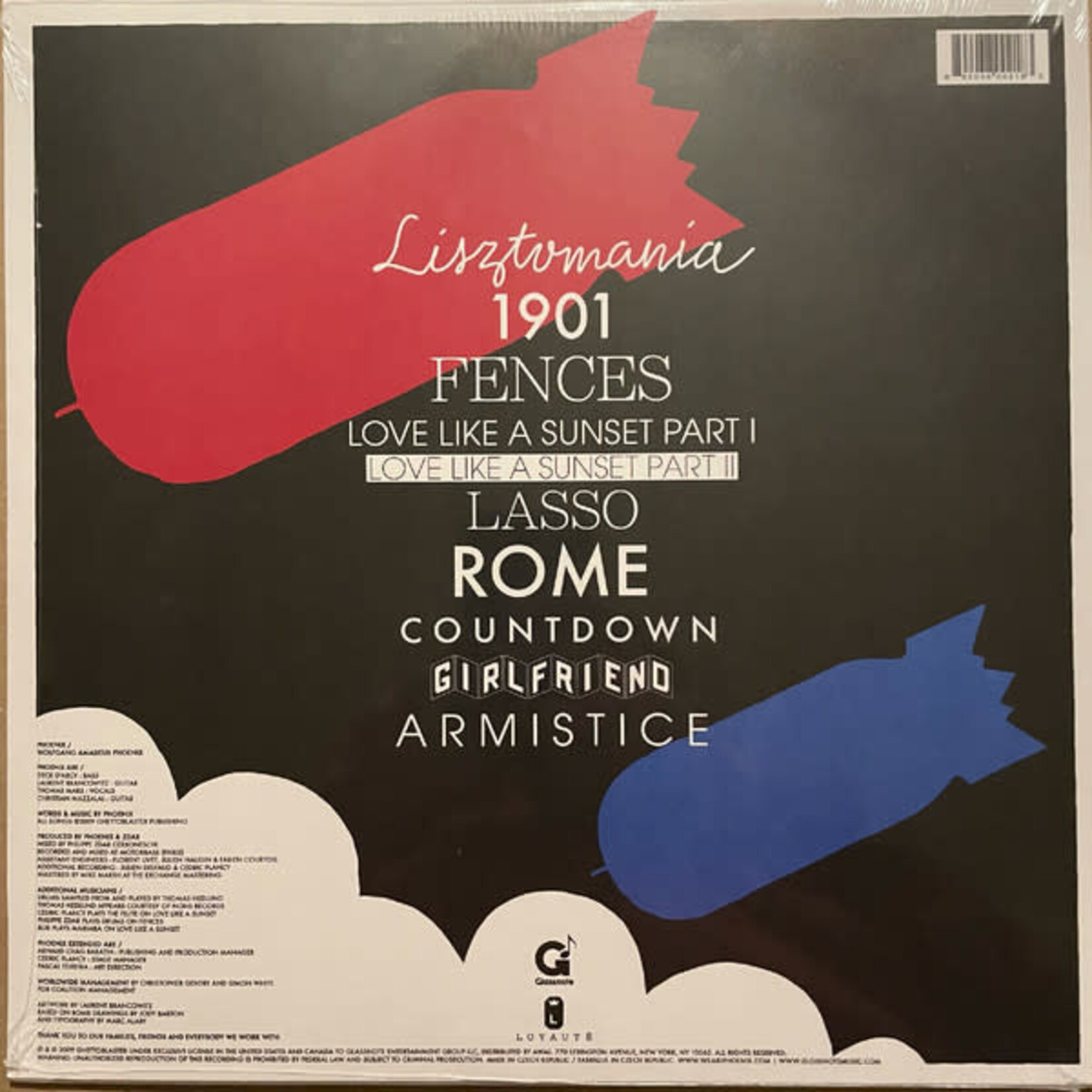 Glassnote Phoenix - Wolfgang Amadeus Phoenix (LP)