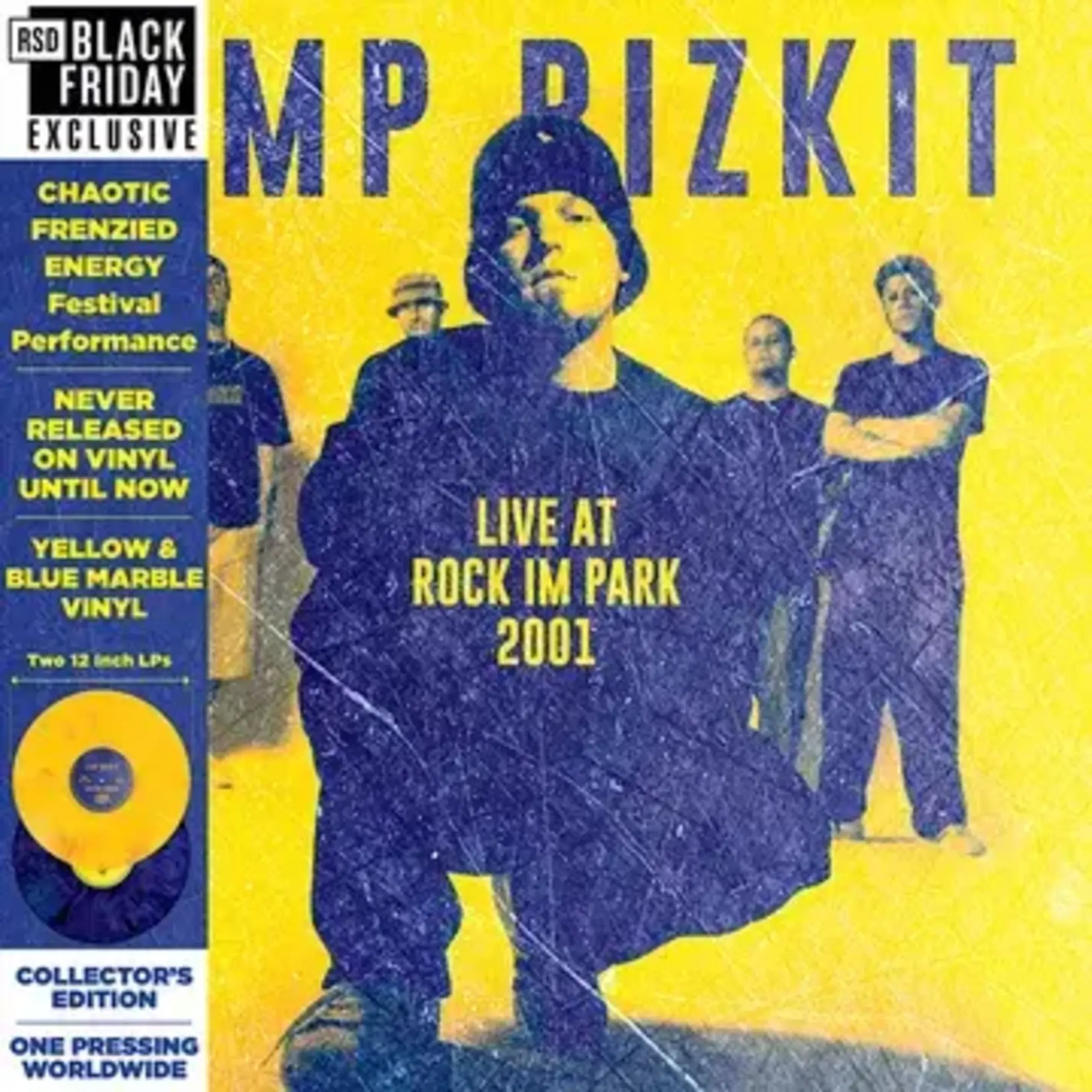 RSD Black Friday Limp Bizkit - Rock im Park 2001 (2LP) [Yellow/Blue]