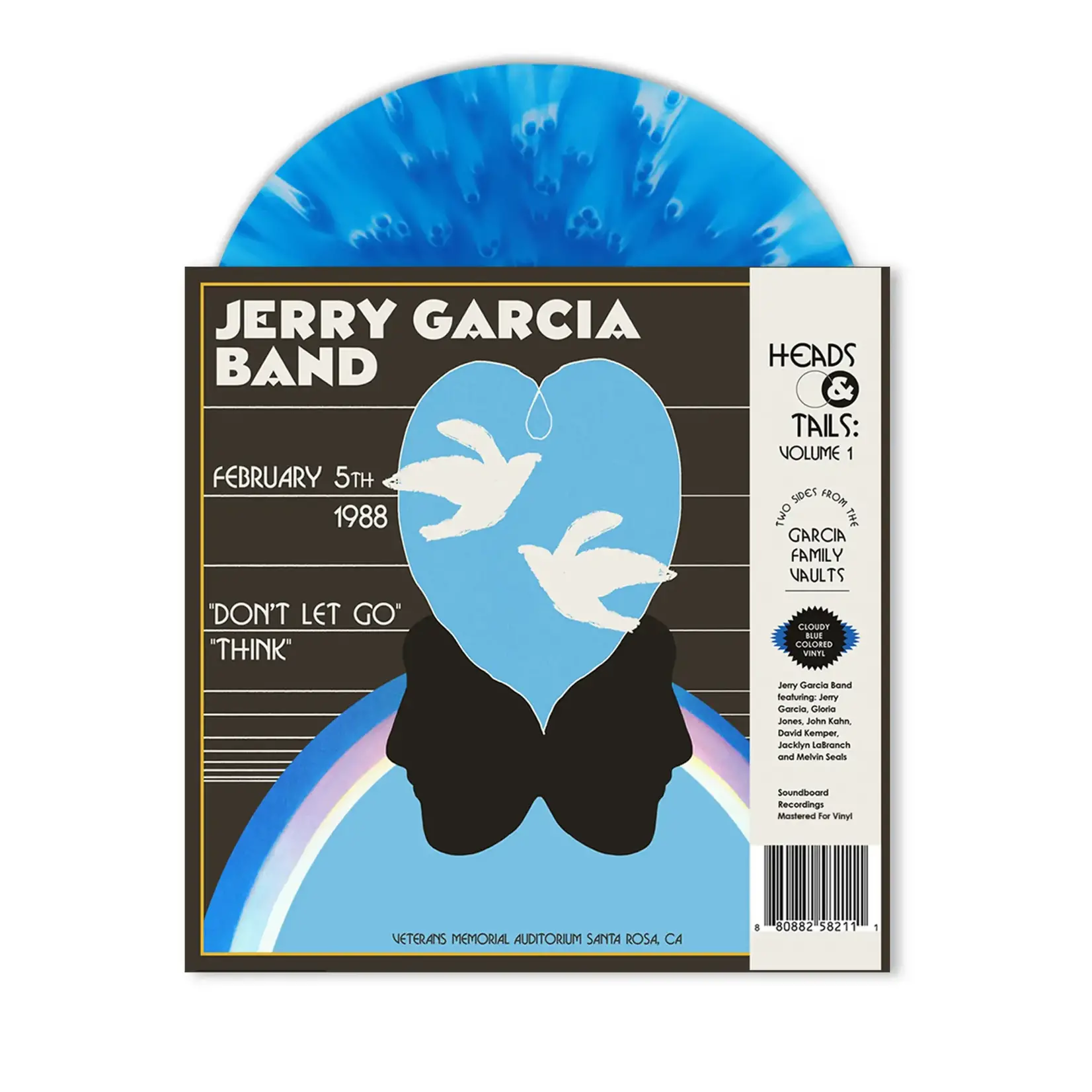 ATO Jerry Garcia Band - Heads & Tails, Vol 1 (LP) [Cloudy Blue]
