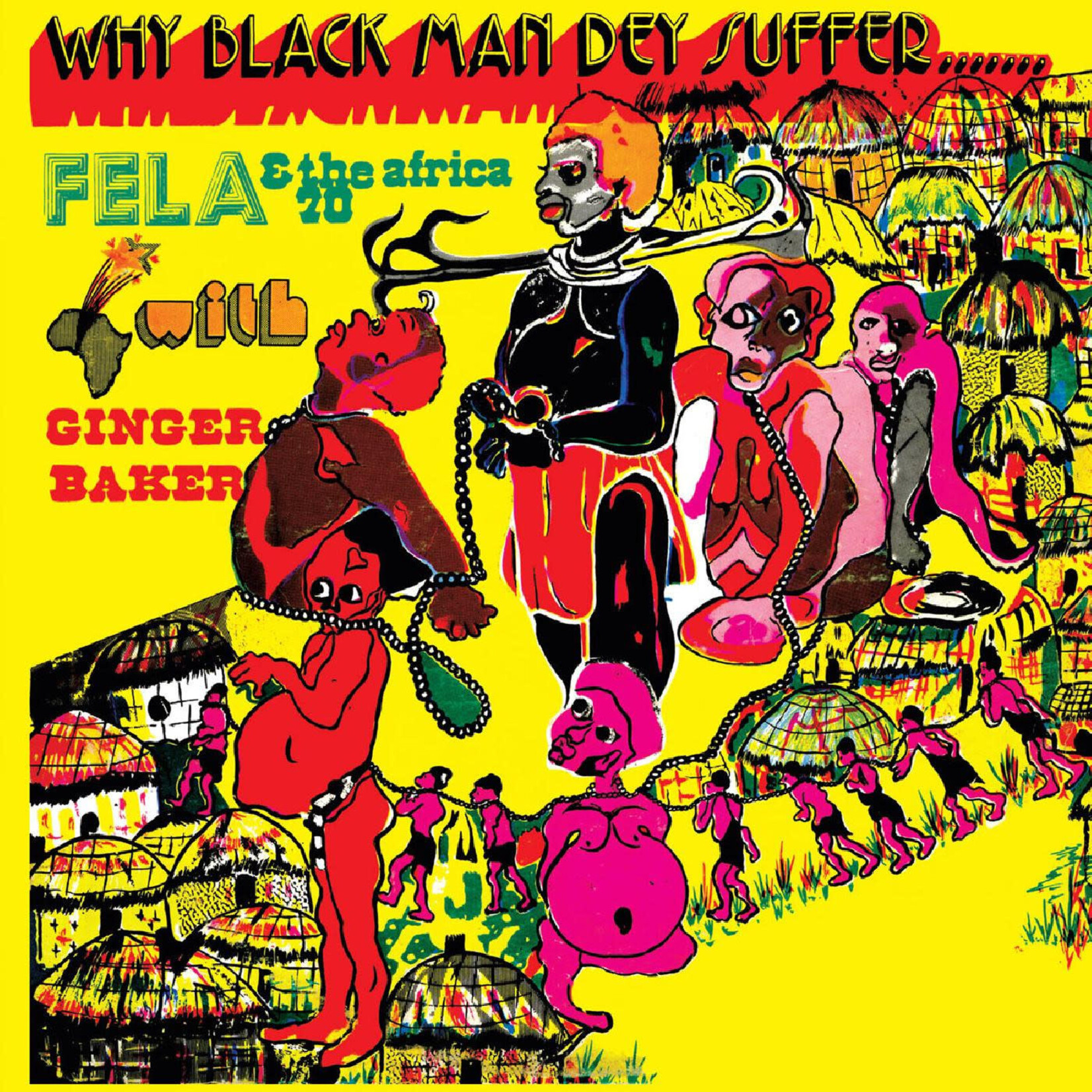 Knitting Factory Fela Kuti - Why Black Men They Suffer (LP) [Yellow]