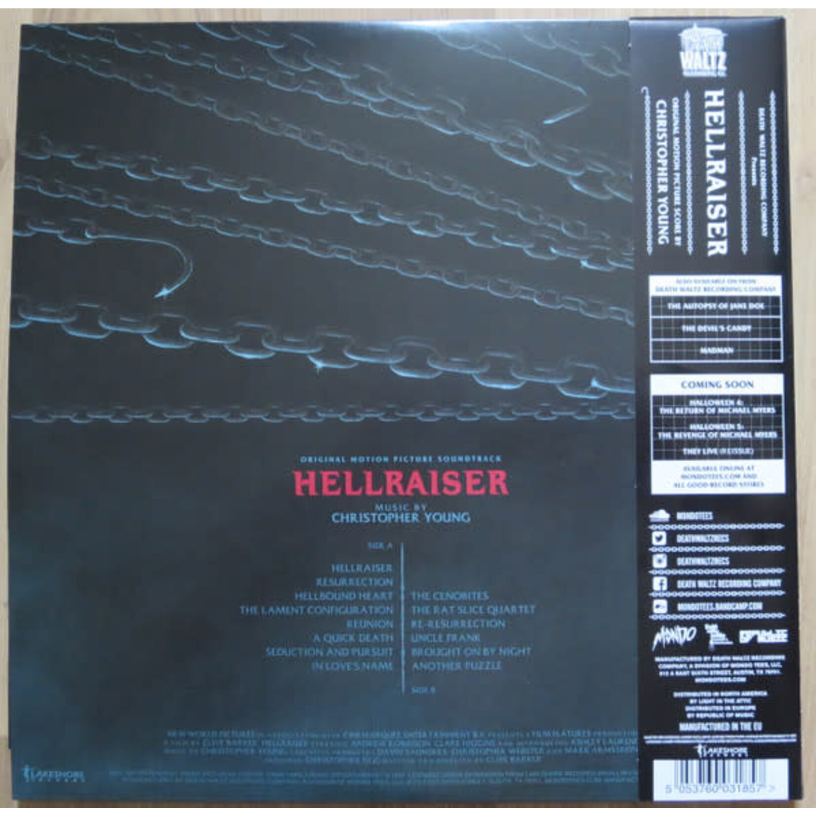Death Waltz Christopher Young - Hellraiser OST (LP) [30th] [Eco]