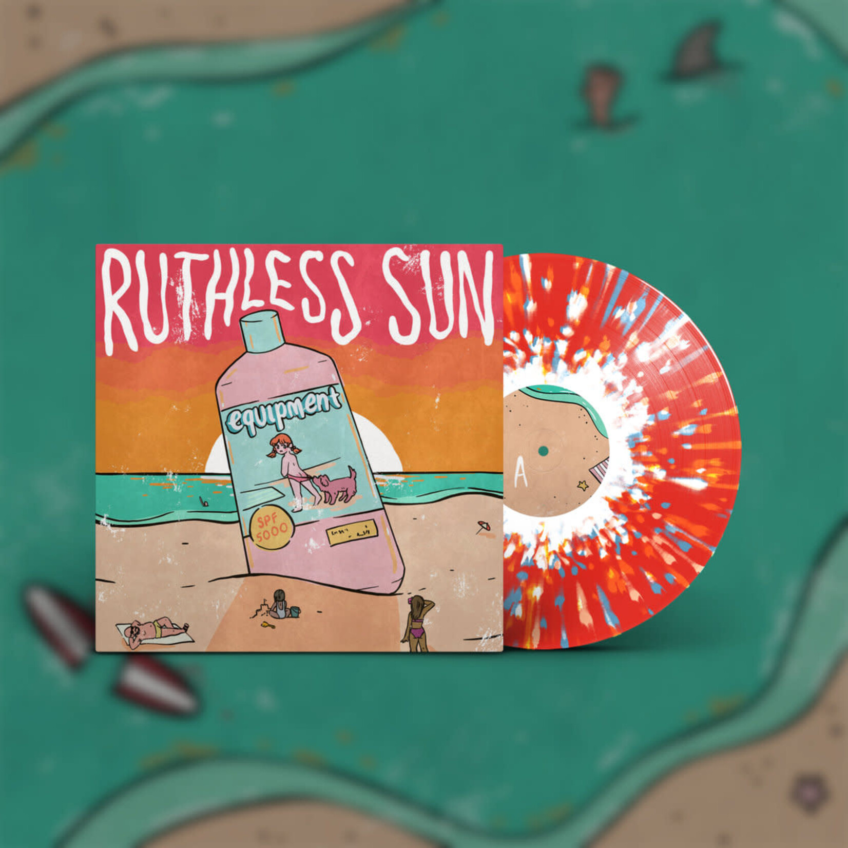 Chatterbot Equipment - Ruthless Sun (LP) [Red Splatter]