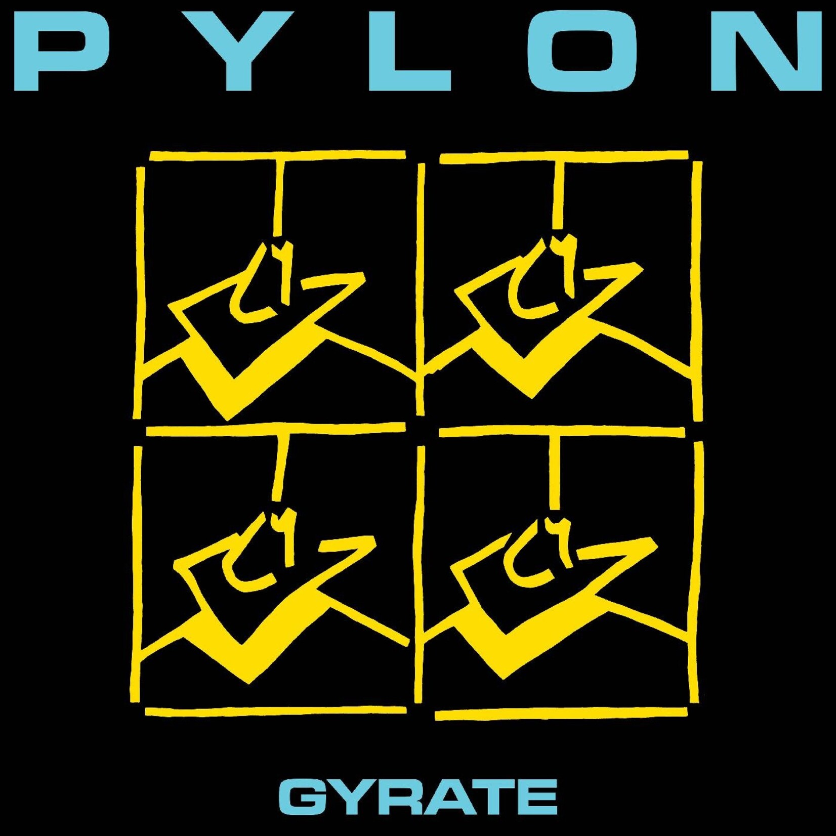 New West Pylon - Gyrate (LP) [Clear/Yellow]