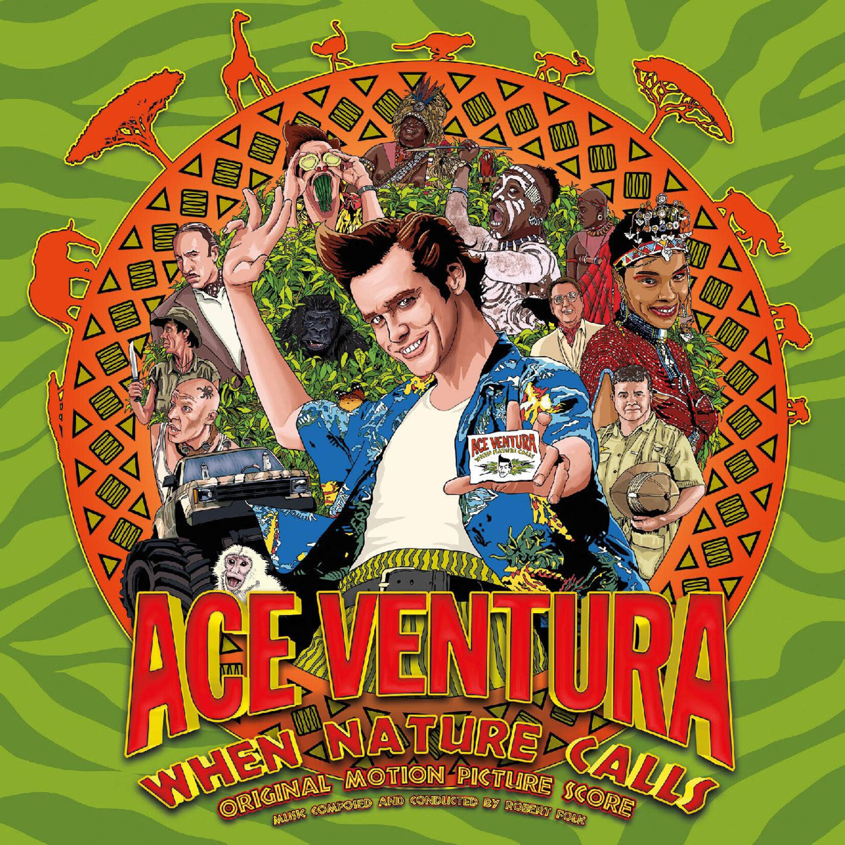 V/A - Ace Ventura: When Nature Calls OST (LP) [Turquoise / Orange / Red]