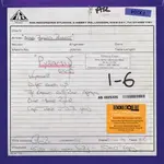 Record Store Day 2008-2024 Alan Parsons Project - Pyramid 'Work In Progress' (LP) [Orange]