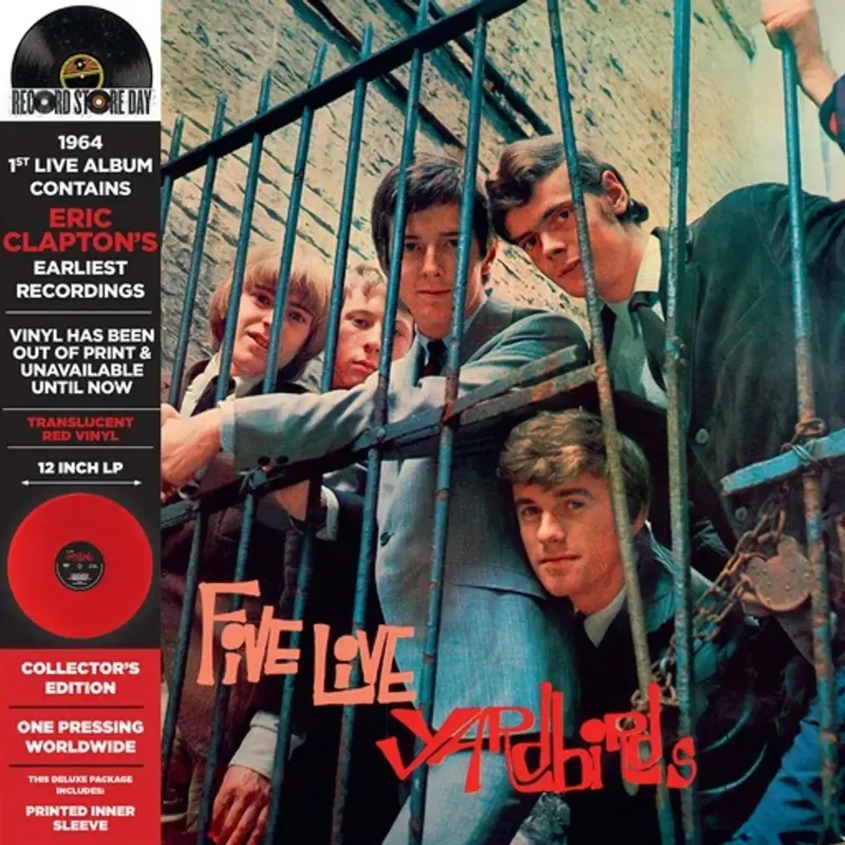 Record Store Day 2008-2024 Yardbirds - Five Live Yardbirds (LP) [Red]