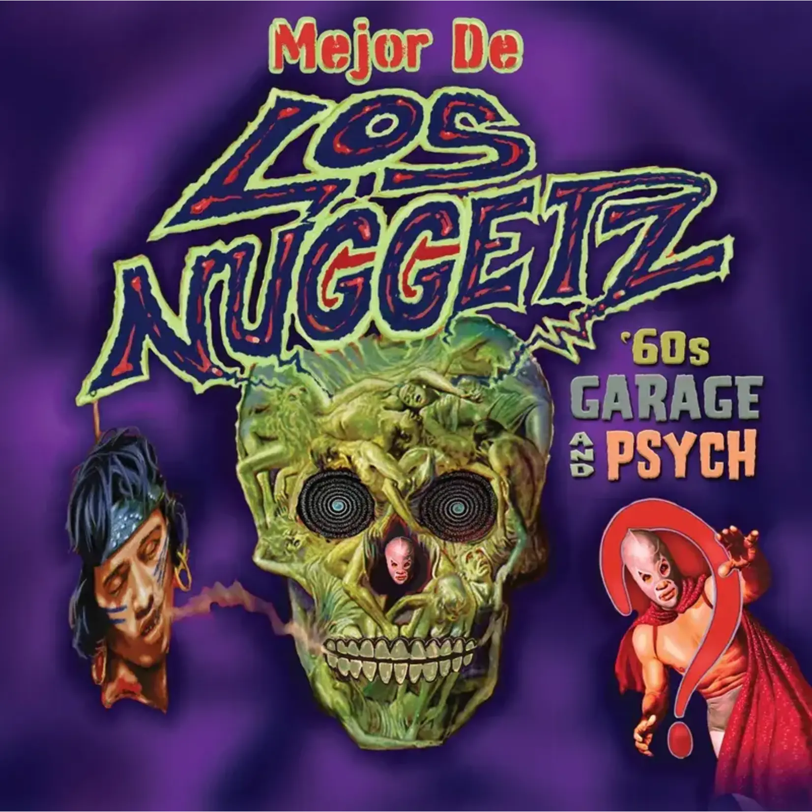 Record Store Day 2024 V/A - Mejor De Los Nuggetz: Garage & Psyche From Latin America (LP) [Magenta]