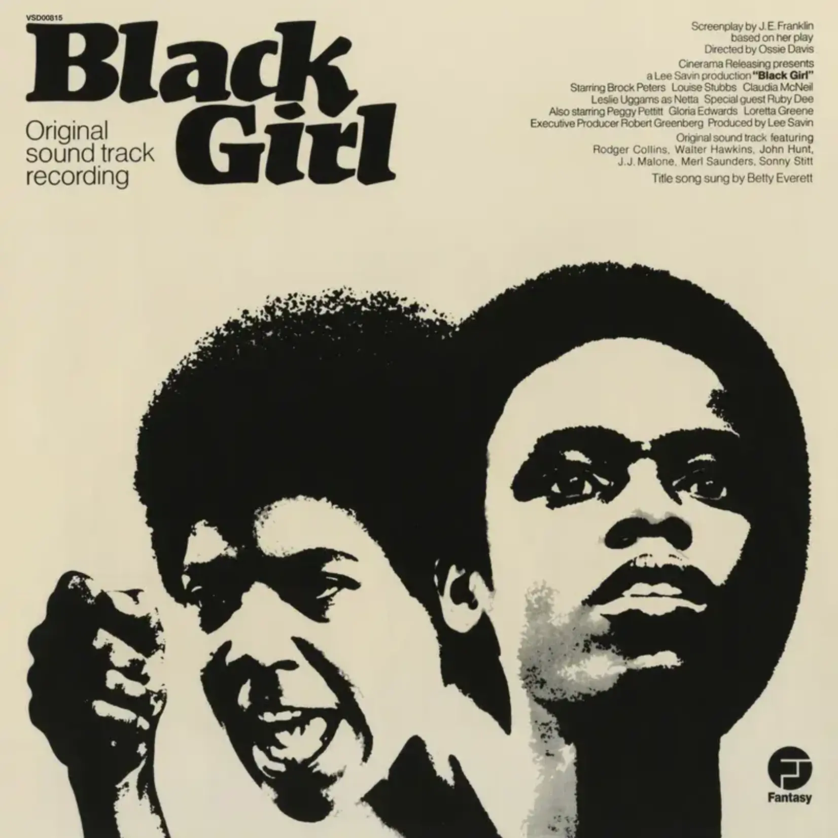 Record Store Day 2008-2025 V/A - Black Girl OST (LP) [Clear/Black]