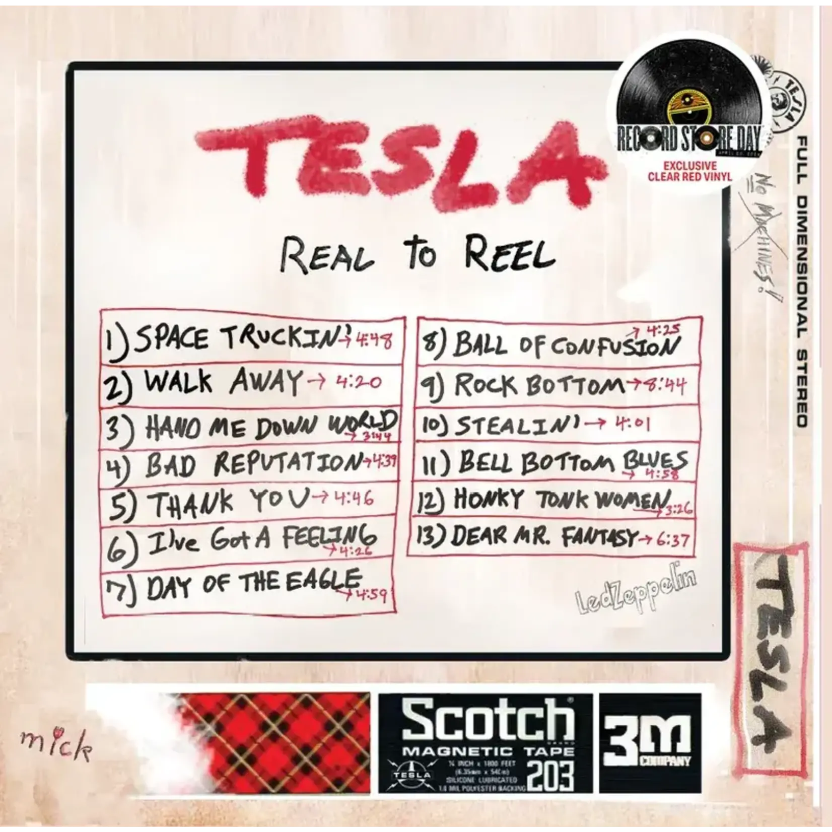 Record Store Day 2024 Tesla - Real 2 Reel Vol 1 (2LP) - Culture Clash