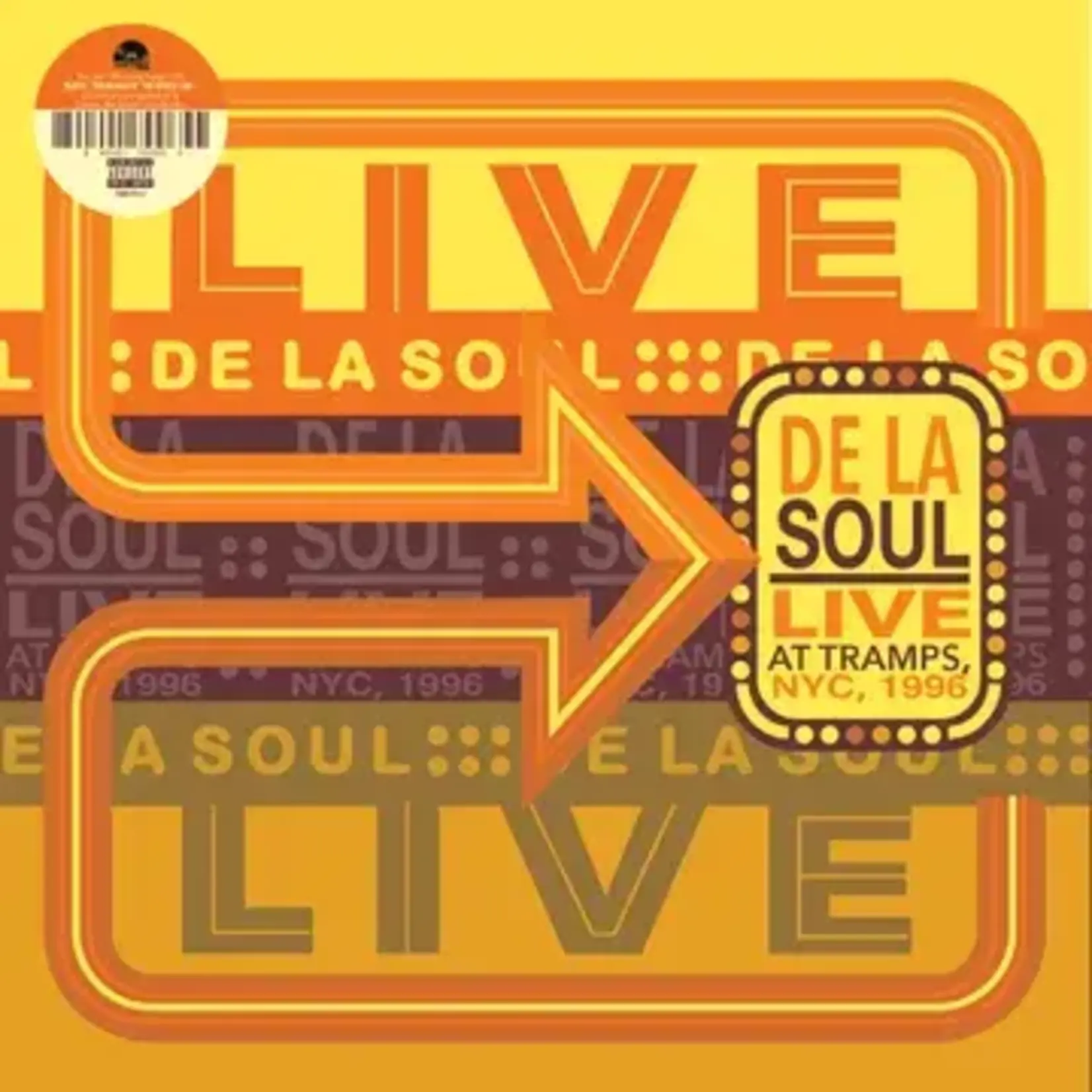 Record Store Day 2008-2024 De La Soul - Live at Tramps, NYC, 1996 (CD)
