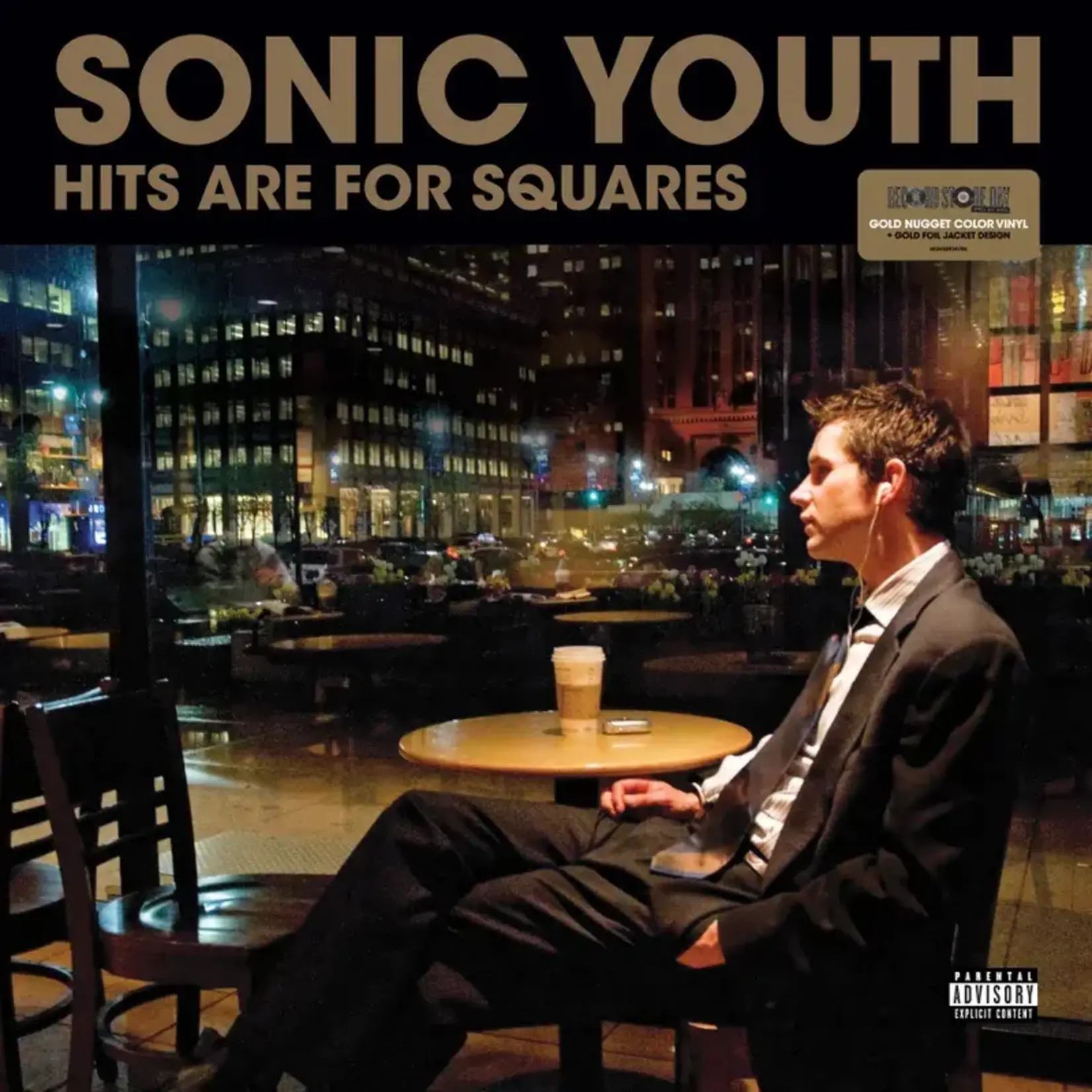 Record Store Day 2008-2024 Sonic Youth - Hits Are For Squares (2LP) [Gold Nugget]