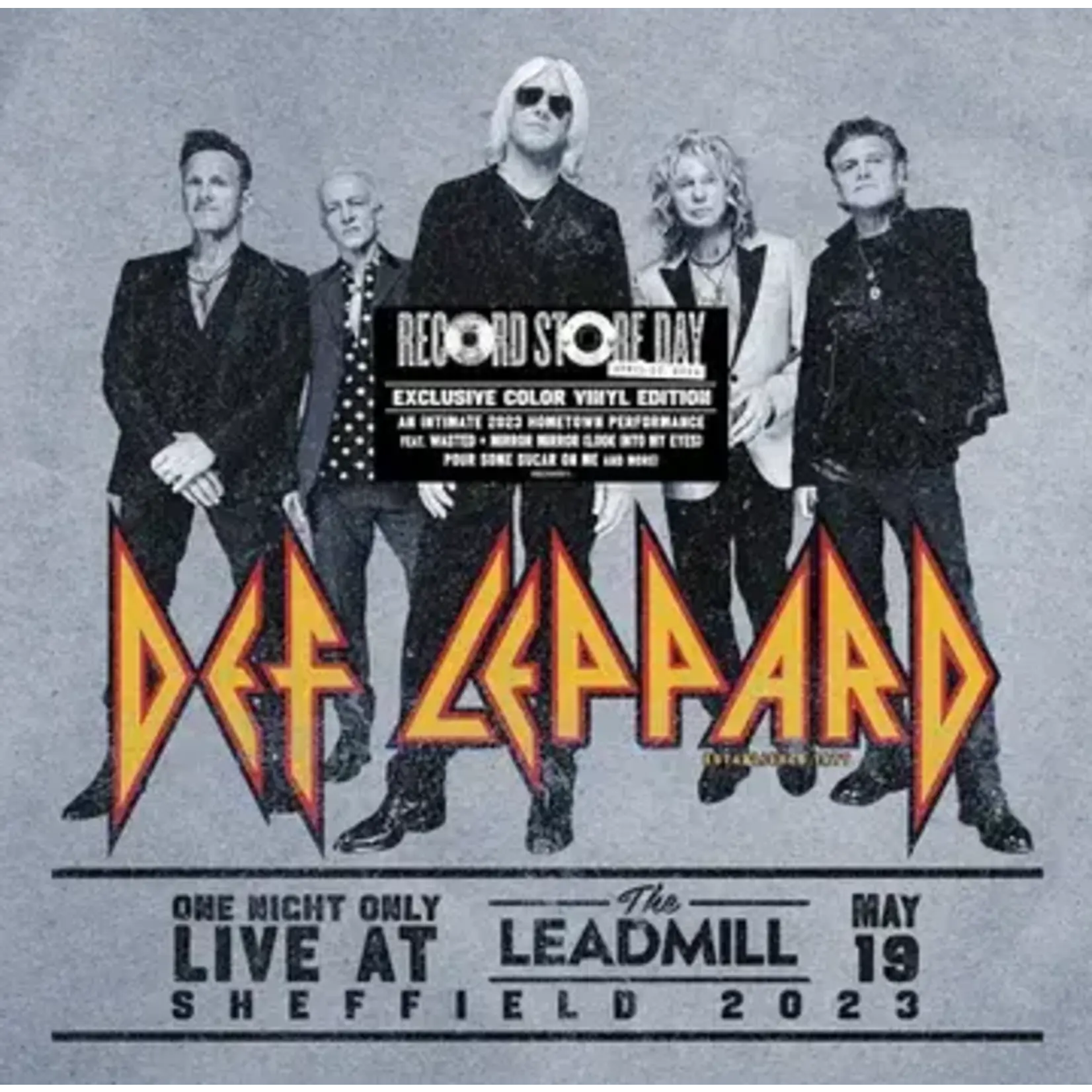 Record Store Day 2024 Def Leppard - One Night Only: Live At The Leadmill 2023 (2LP) [Silver]