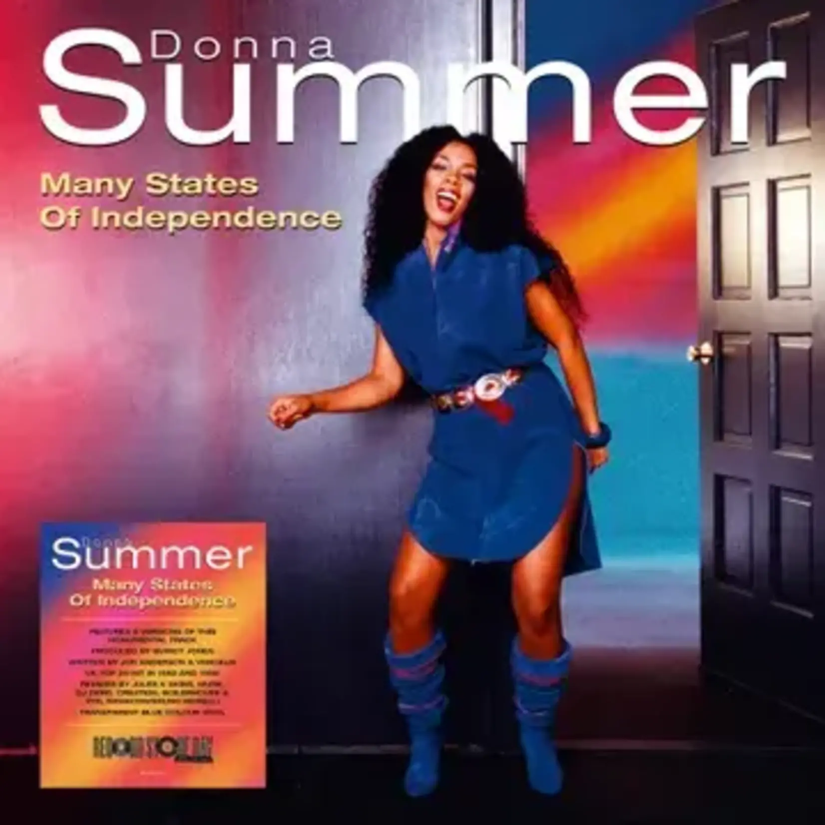 Record Store Day 2008-2025 Donna Summer - Many States Of Independence (LP) [Blue]