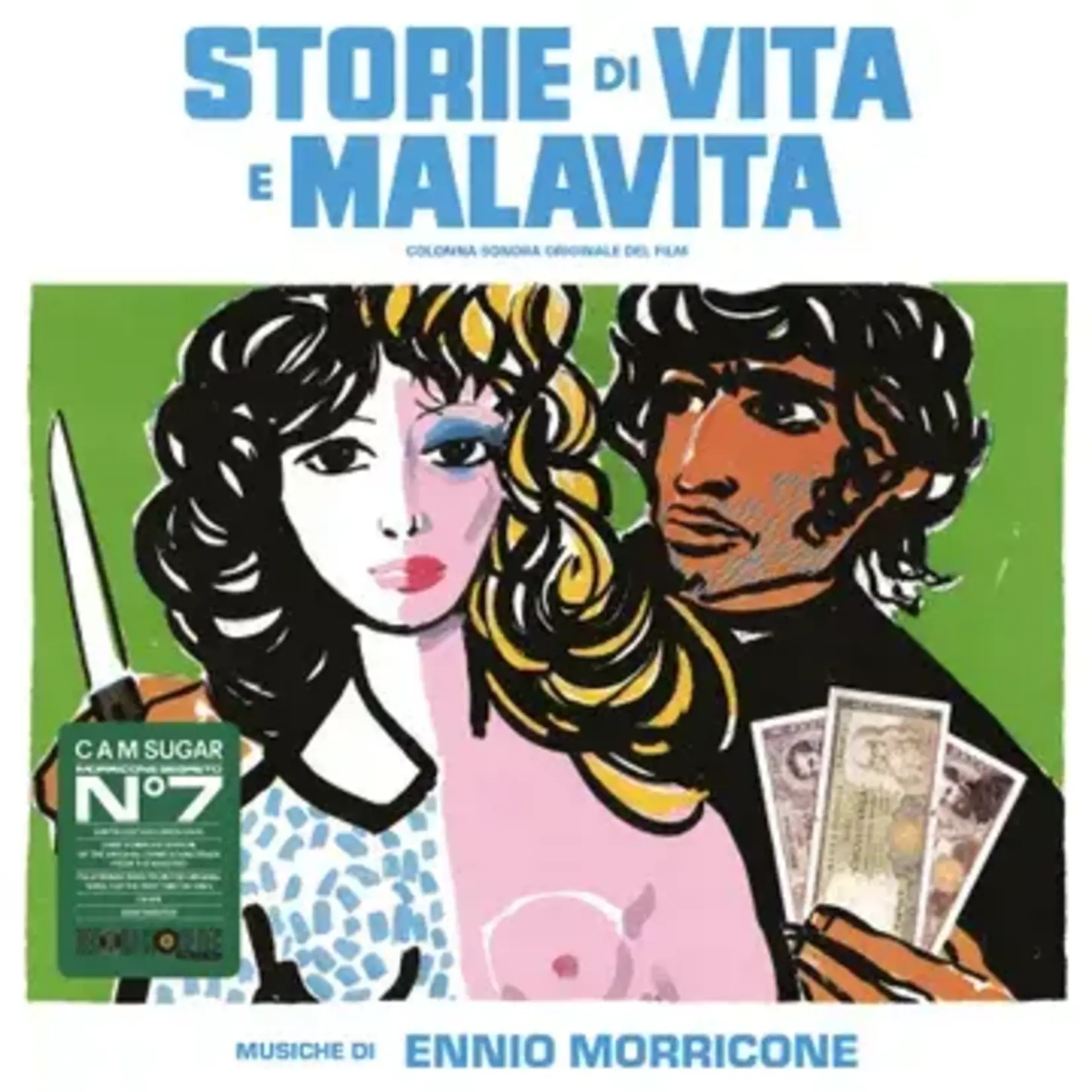 Record Store Day 2024 Ennio Morricone - Storie di Vita e Malavita OST (LP) [Green]