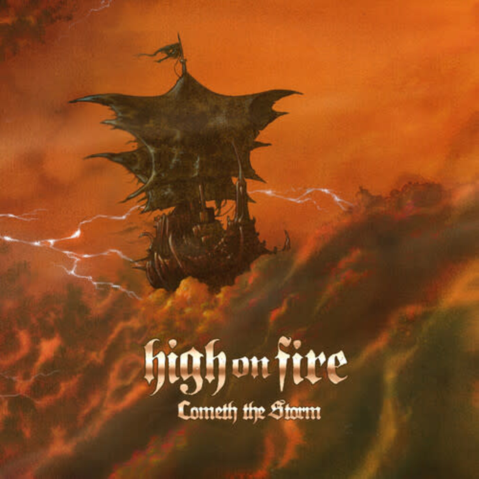 MNRK High On Fire - Cometh The Storm (LP) [Pink/Brown]