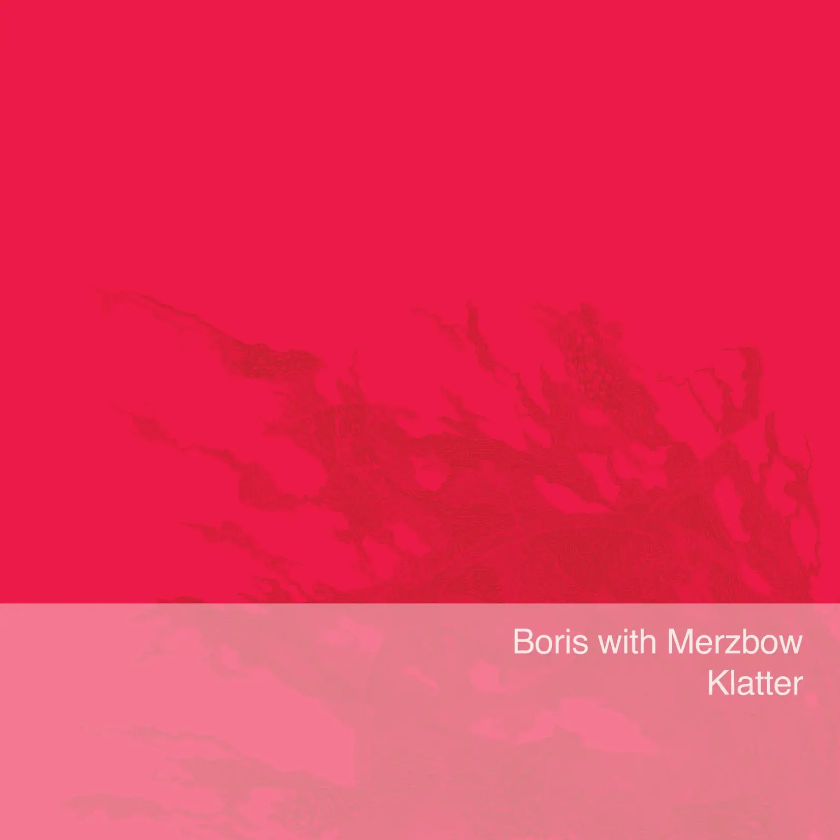 Relapse Boris with Merzbow - Klatter (LP) [White]