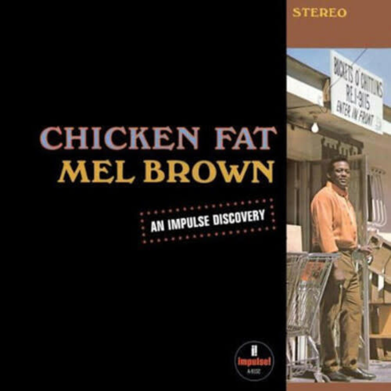 Jackpot Mel Brown - Chicken Fat (LP) [Orange]