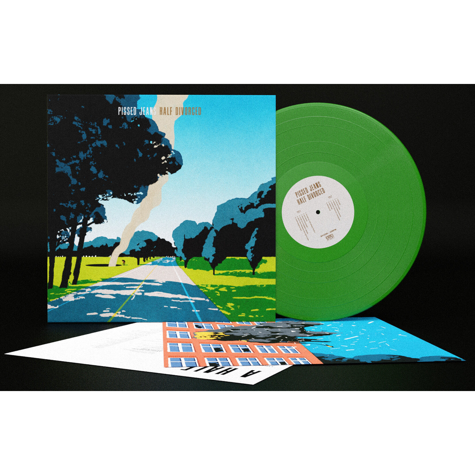 Sub Pop Pissed Jeans - Half Divorced (LP) [Green]