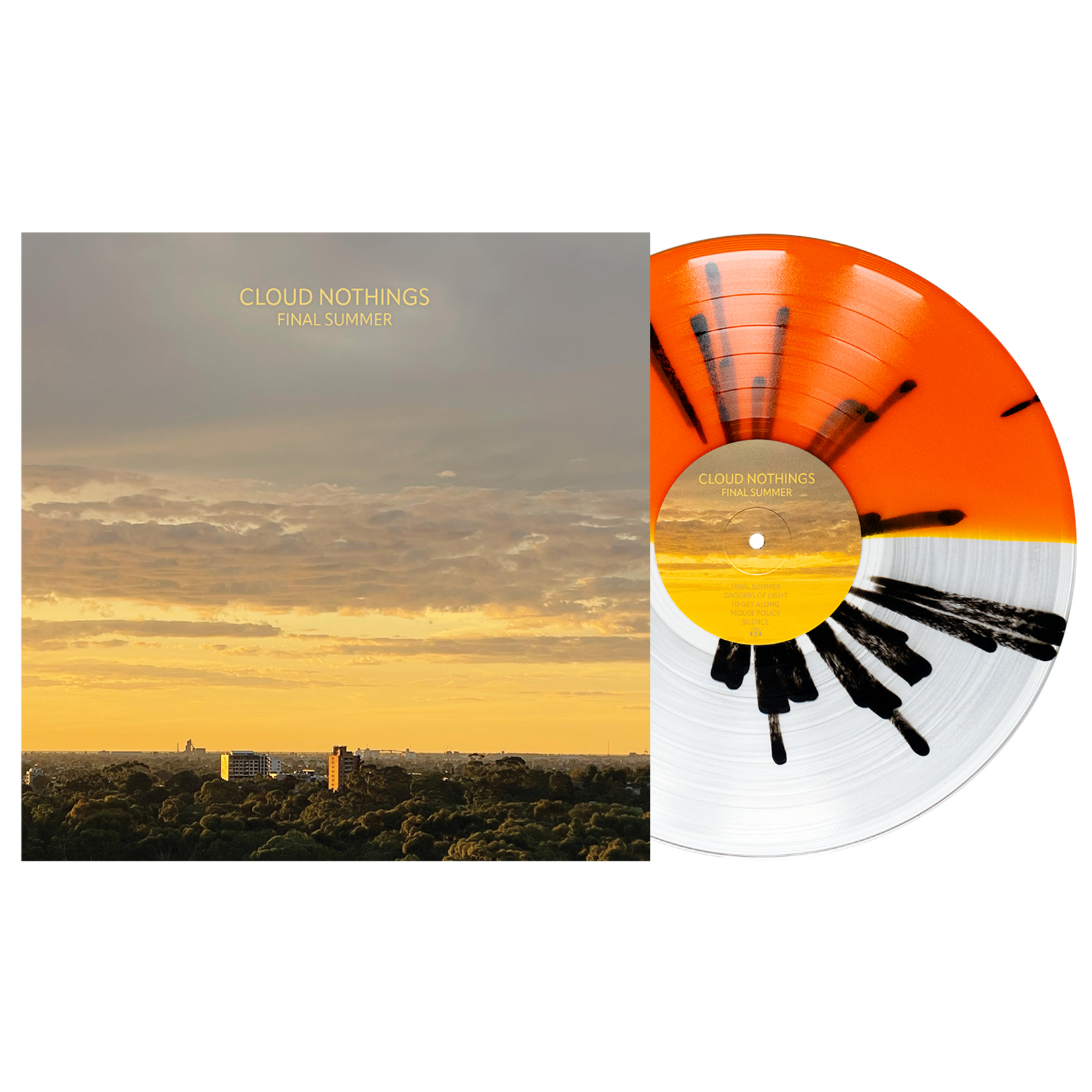 Pure Noise Cloud Nothings - Final Summer (LP) [Clear/Orange Splatter]