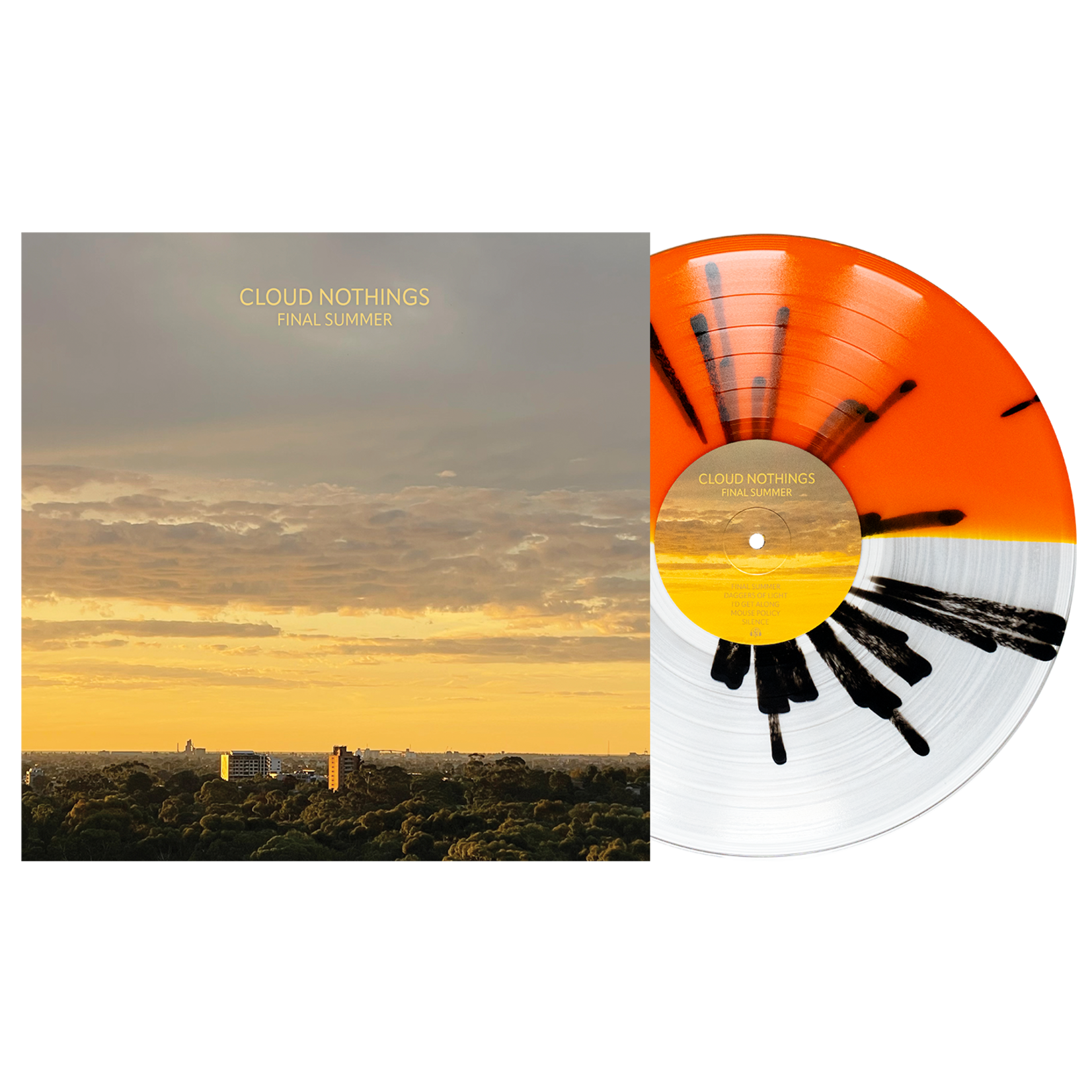 Pure Noise PRE-ORDER Cloud Nothings - Final Summer (LP) [Clear/Orange Splatter]