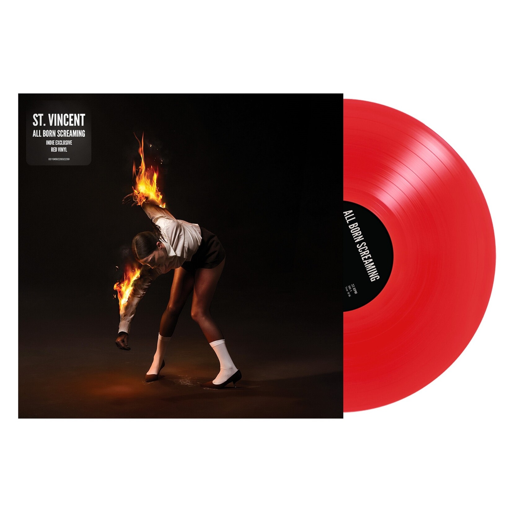 Virgin St Vincent - All Born Screaming (LP) [Red]