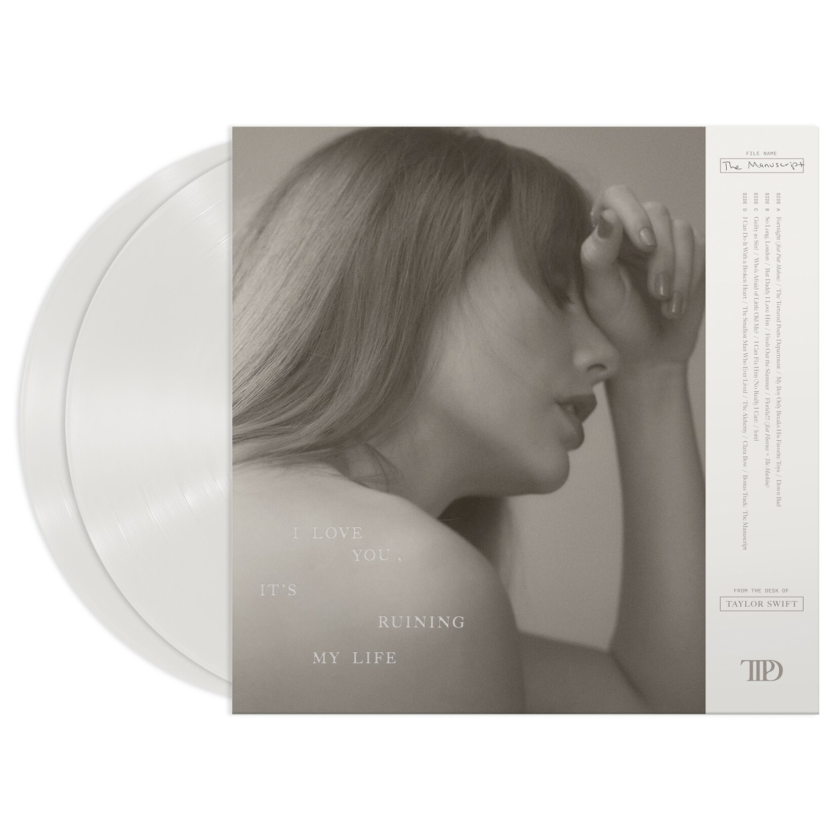 Republic Taylor Swift - The Tortured Poets Department (2LP) [Ghosted White]