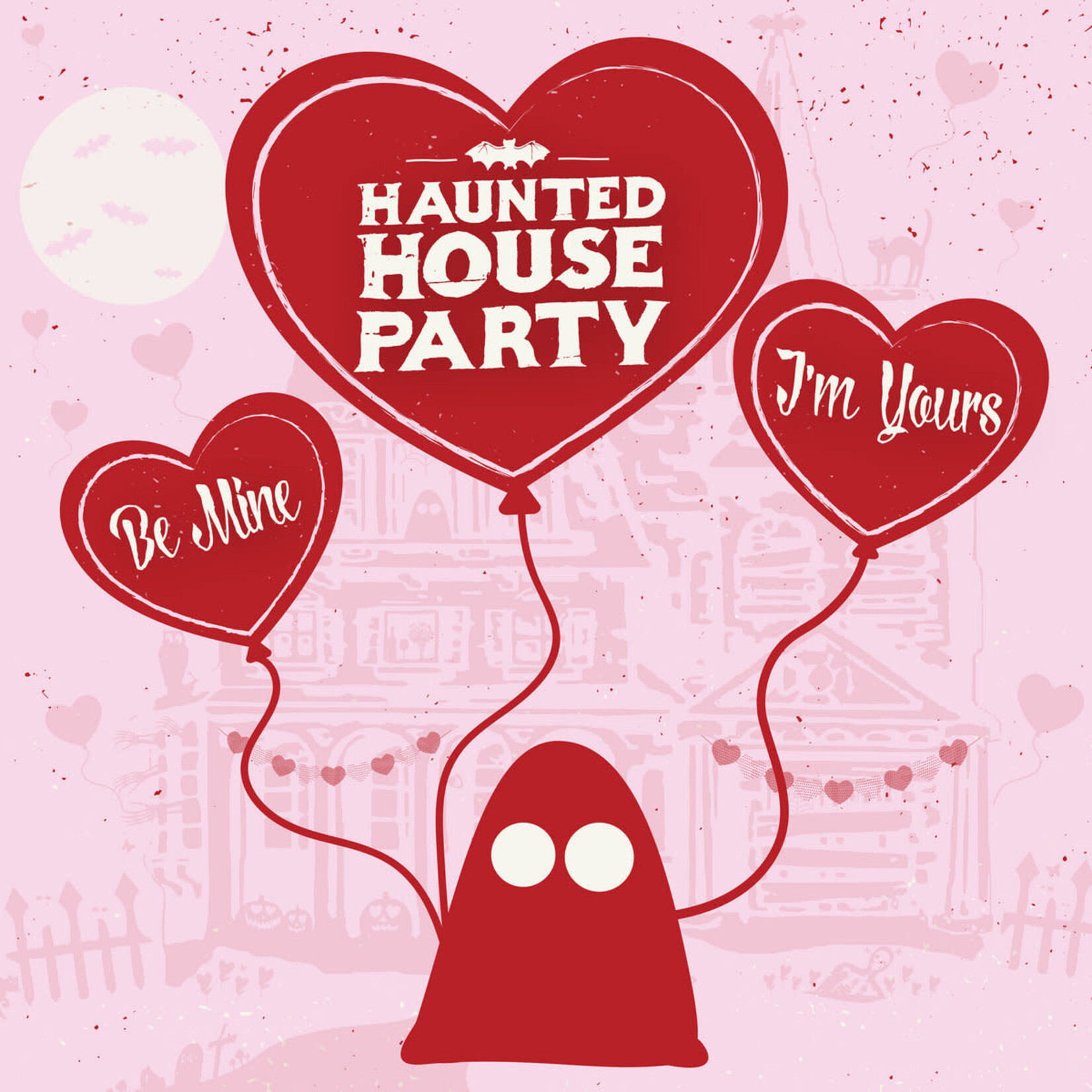 Strange Daisy Haunted House Party - Be Mine, I'm Yours (LP) [Heartthrob Red]