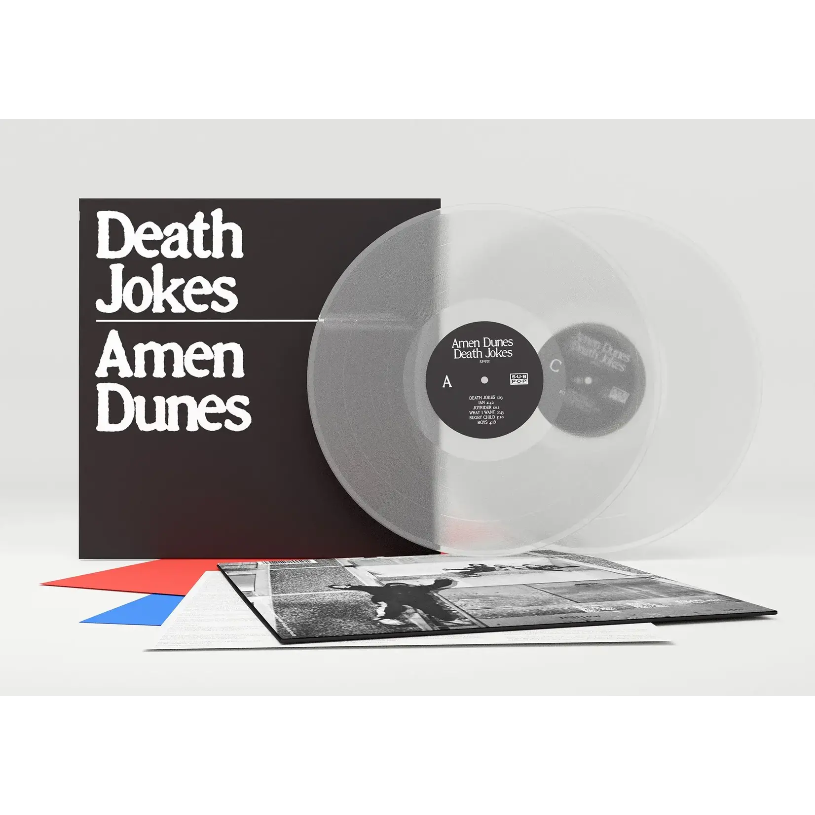 Sub Pop PRE-ORDER Amen Dunes - Death Jokes (2LP) [Clear]