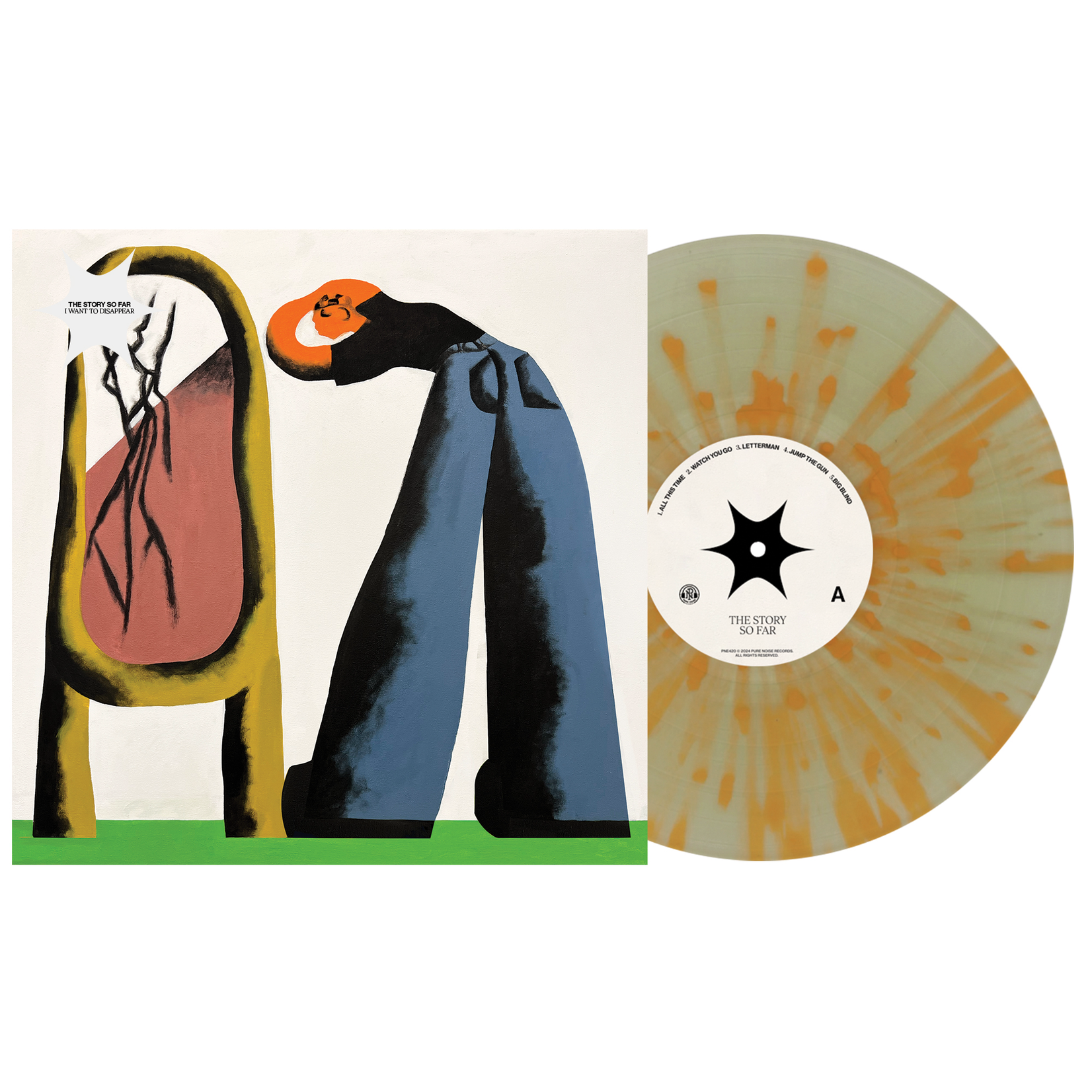 Pure Noise PRE-ORDER Story So Far - I Want To Disappear (LP) [Orange Splatter]