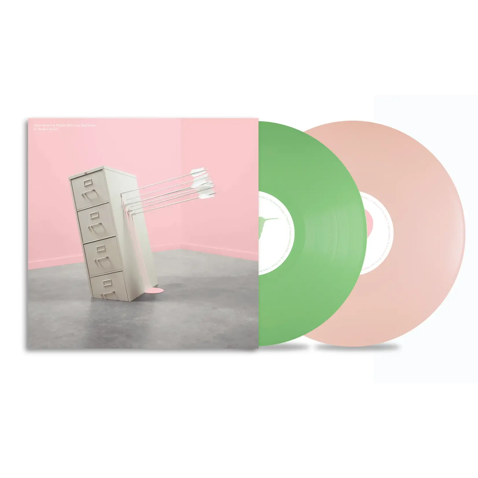 Legacy PRE-ORDER Modest Mouse - Good News For People Who Love Bad News (2LP) [Pink/Green]