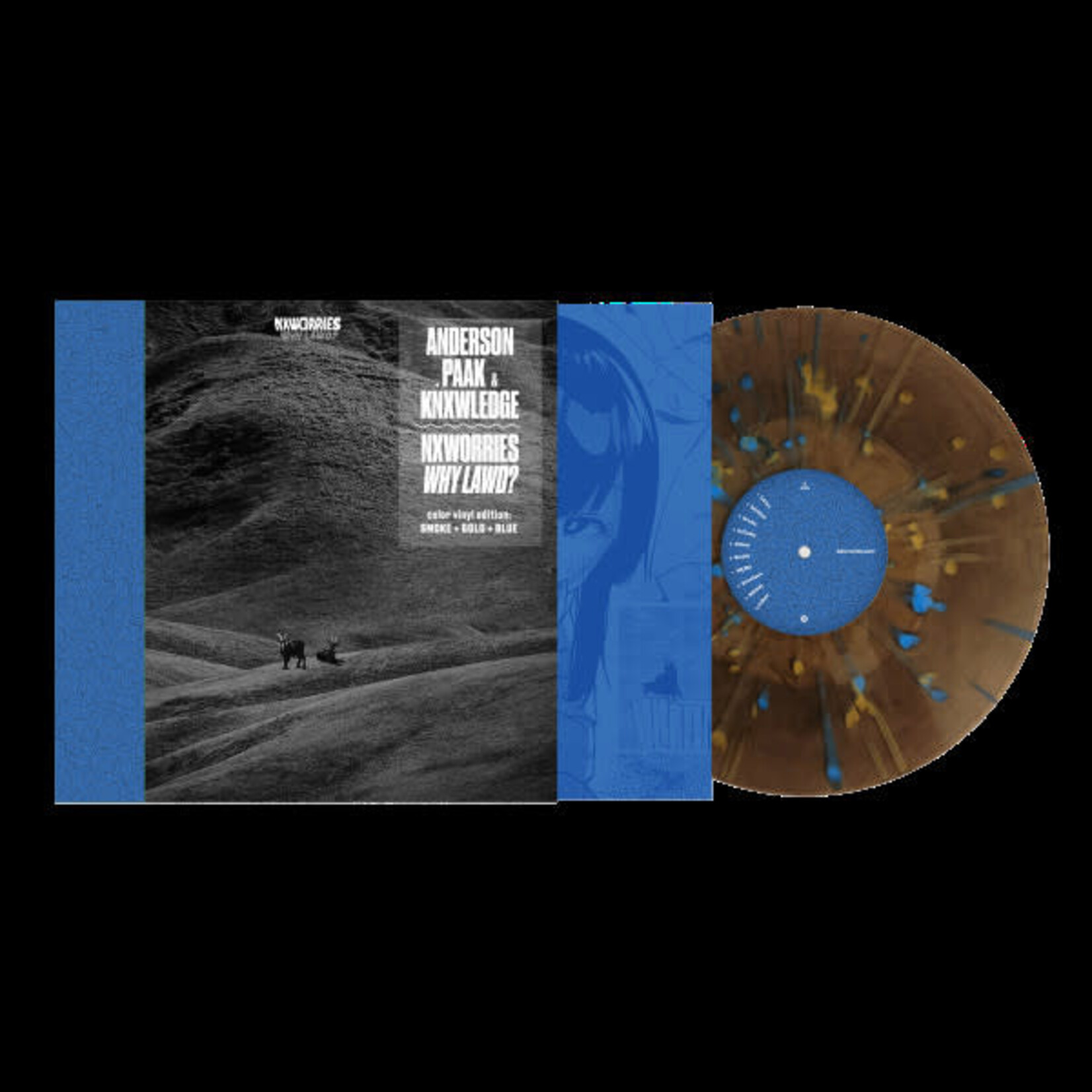 Stones Throw NxWorries - Why Lawd? (LP) [Brown/Blue Splatter]