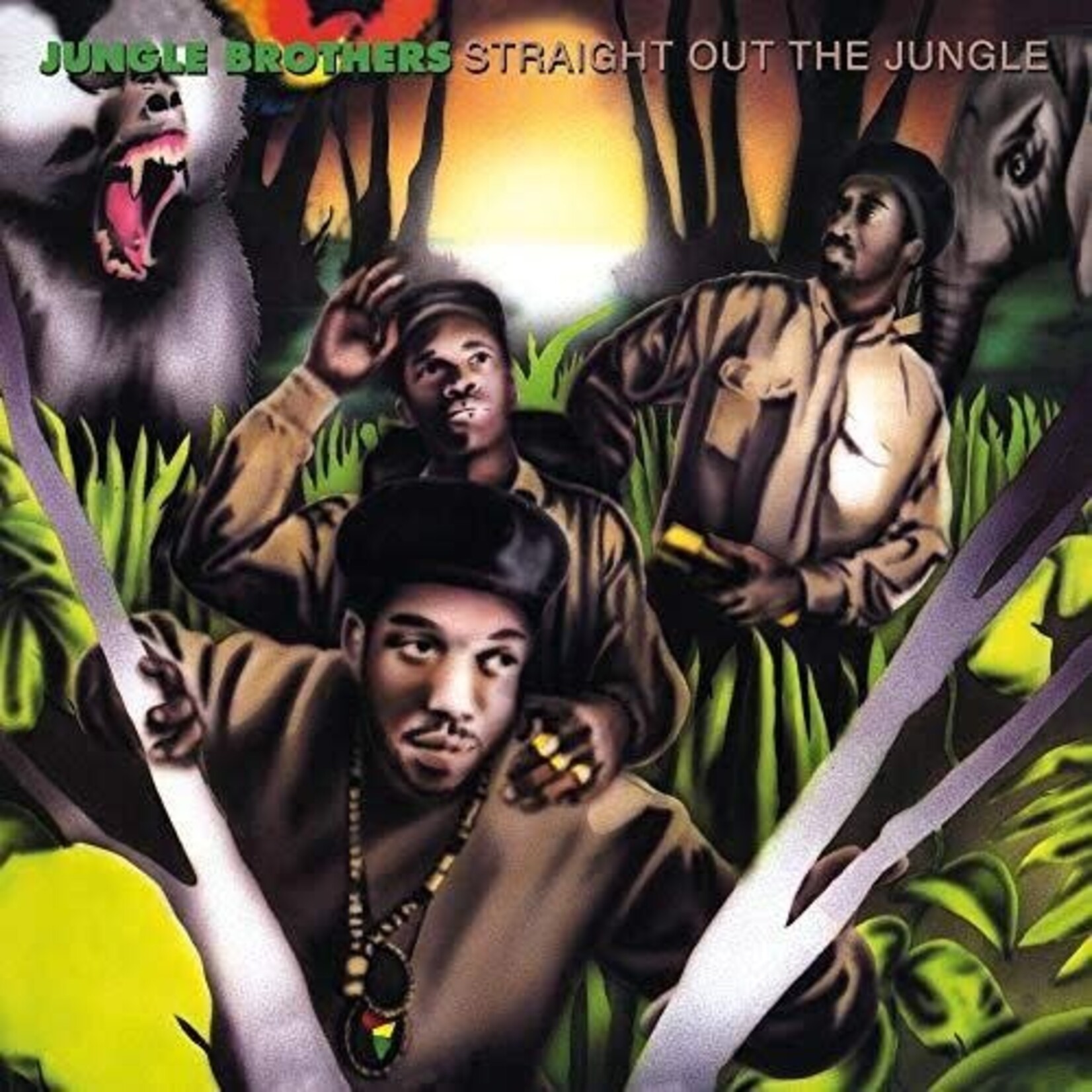 Jungle Brothers - Straight Out The Jungle (LP) [Color]