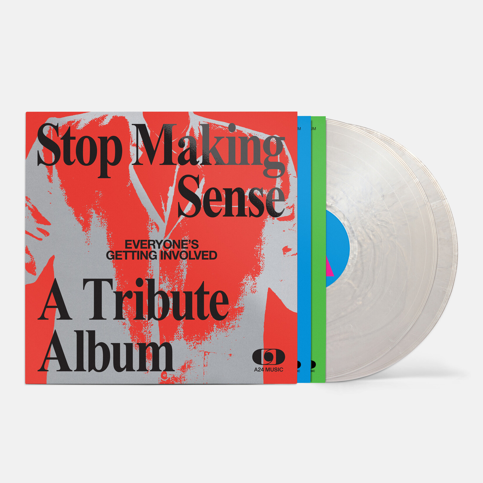 PRE-ORDER V/A - Everyone's Getting Involved: Stop Making Sense, A Tribute Album (2LP) [Silver]