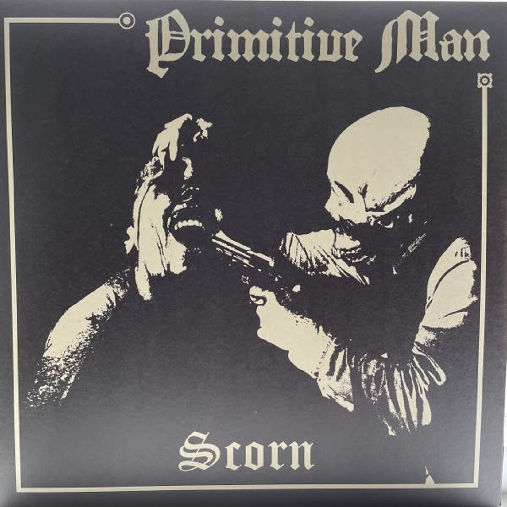 Relapse Primitive Man - Scorn (LP) [Black Ice/Bone Splatter]