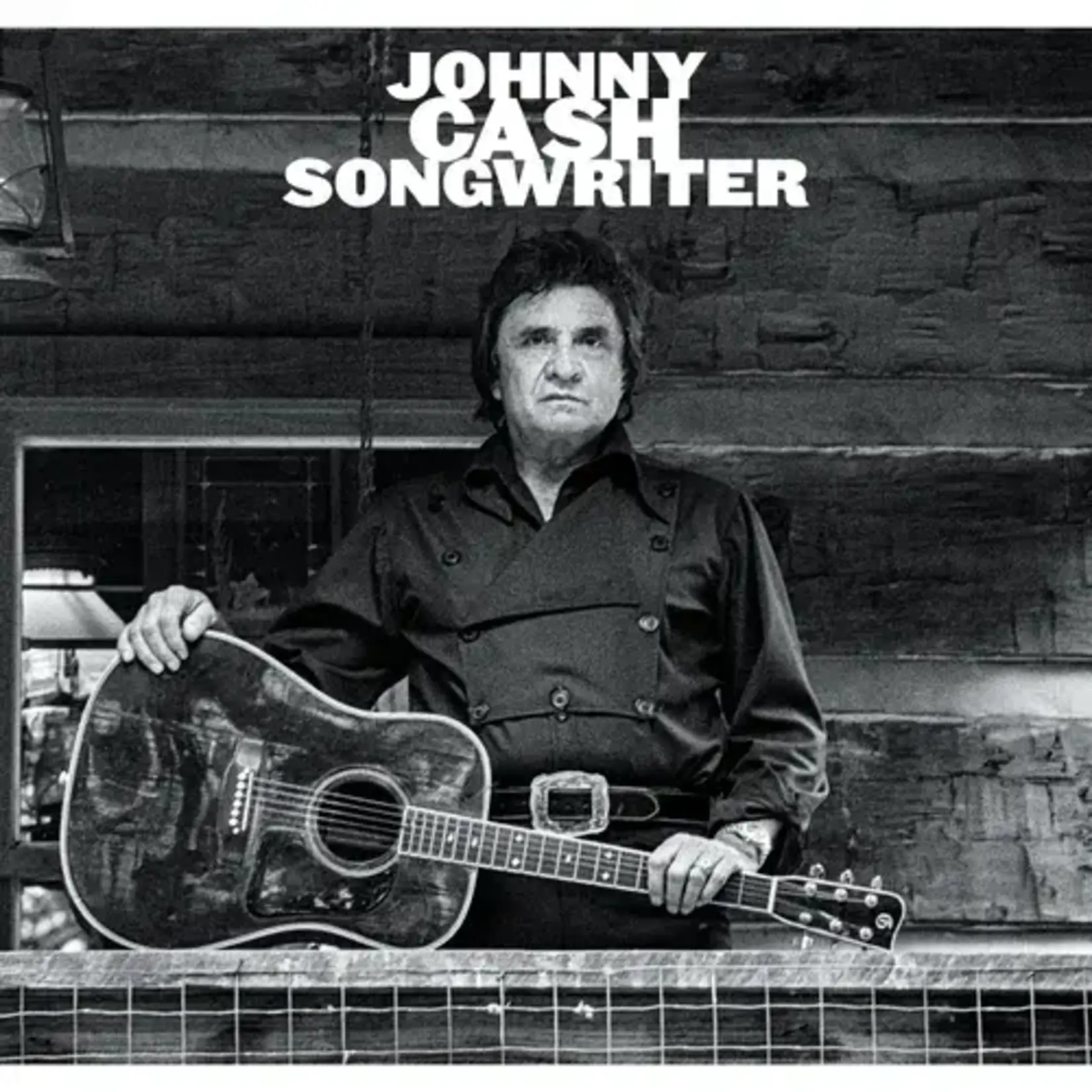 American PRE-ORDER Johnny Cash - Songwriter (LP) [White/Black]