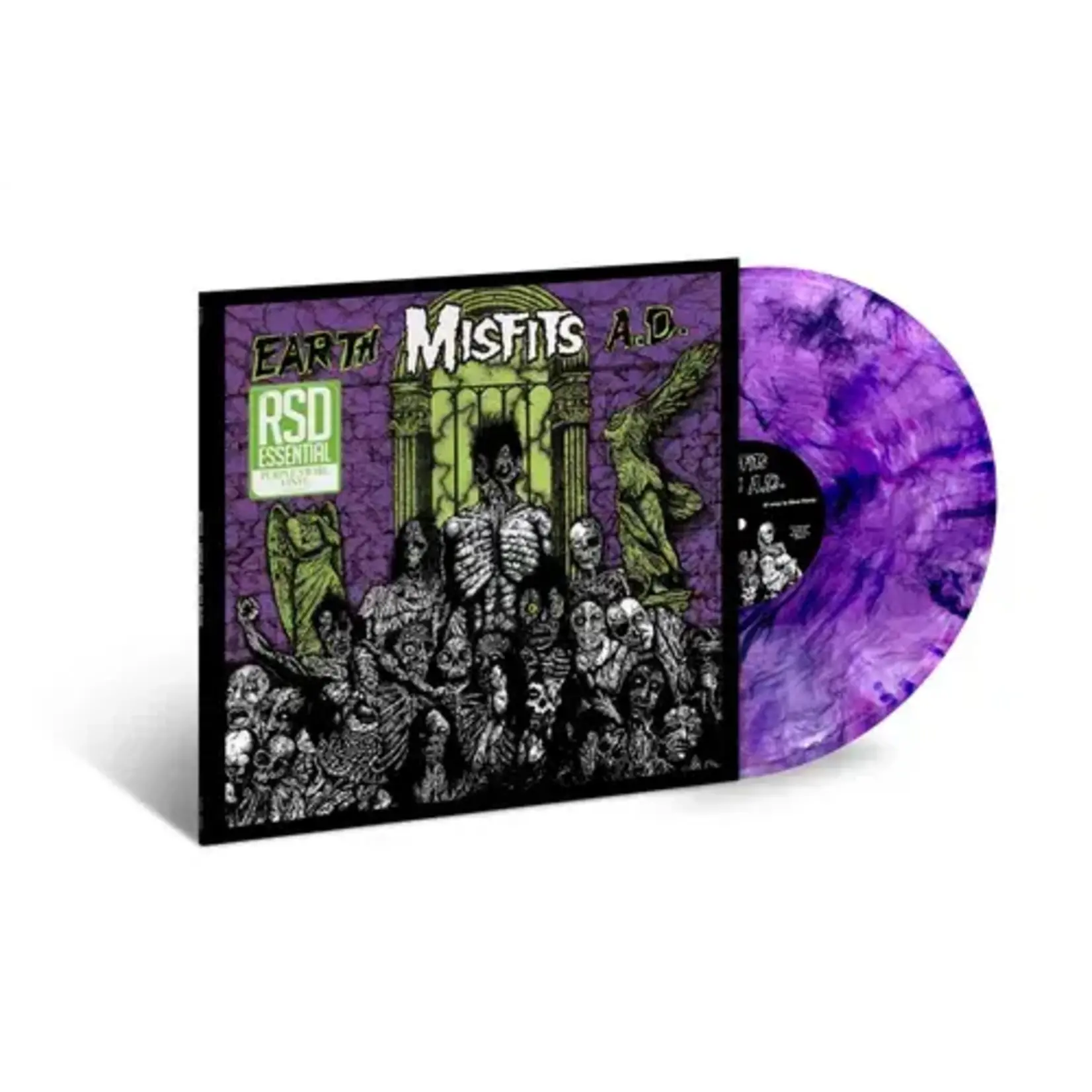 Plan 9 PRE-ORDER Misfits - Earth AD / Wolfs Blood (LP) [Purple Swirl]