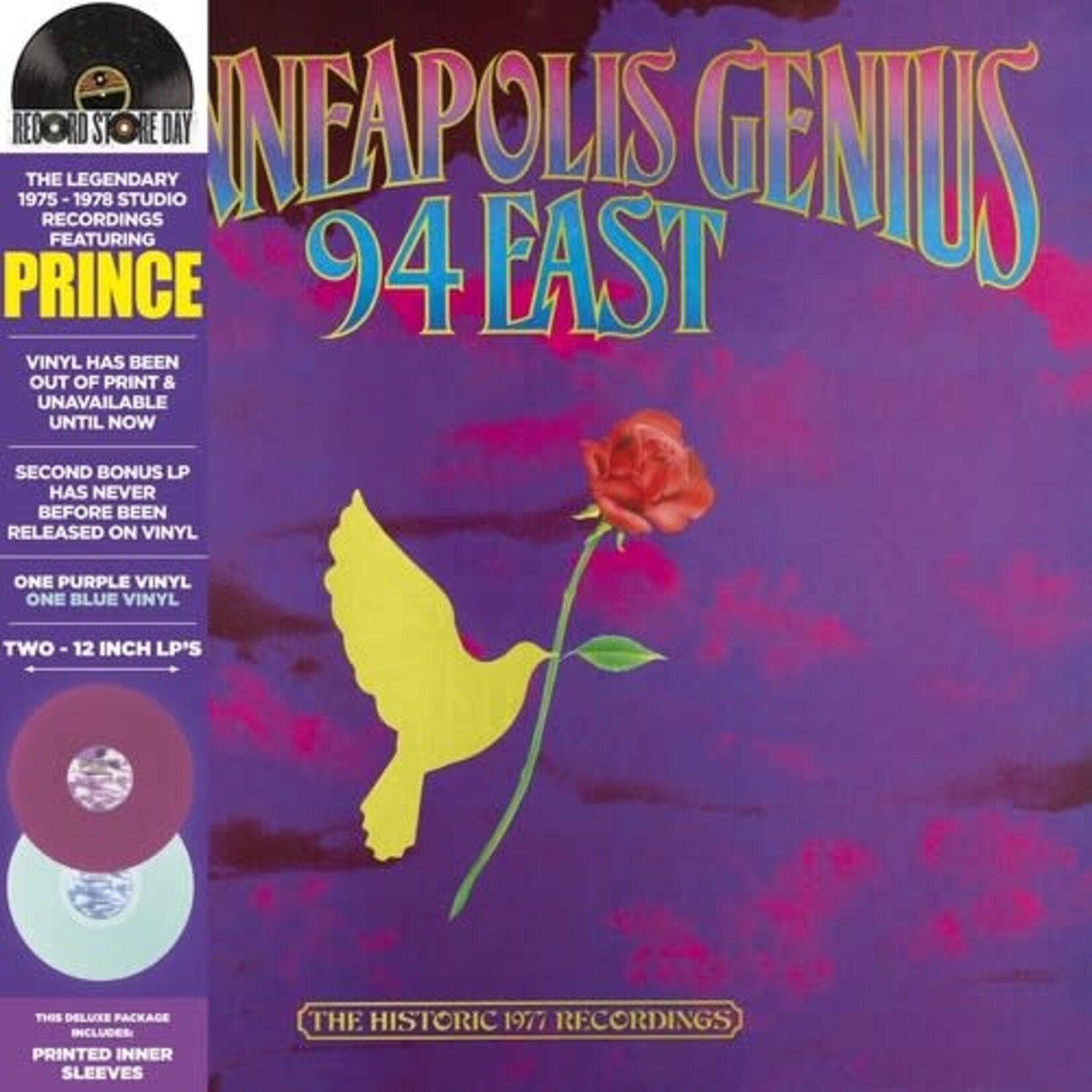 PRE-ORDER 94 East - Minneapolis Genius (2LP) [Purple/Blue]