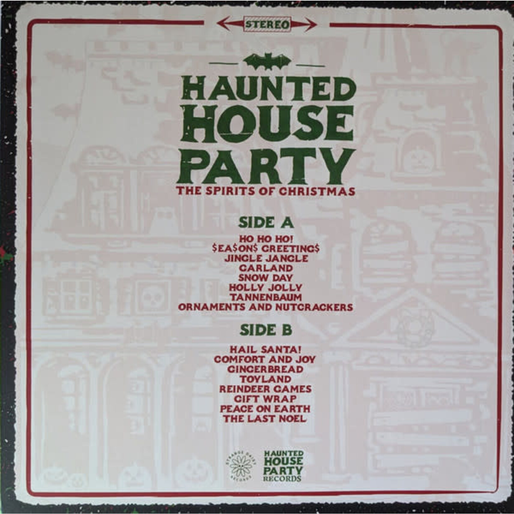 Haunted House Party - The Spirits of Christmas (LP) [Gingerbread Gold]