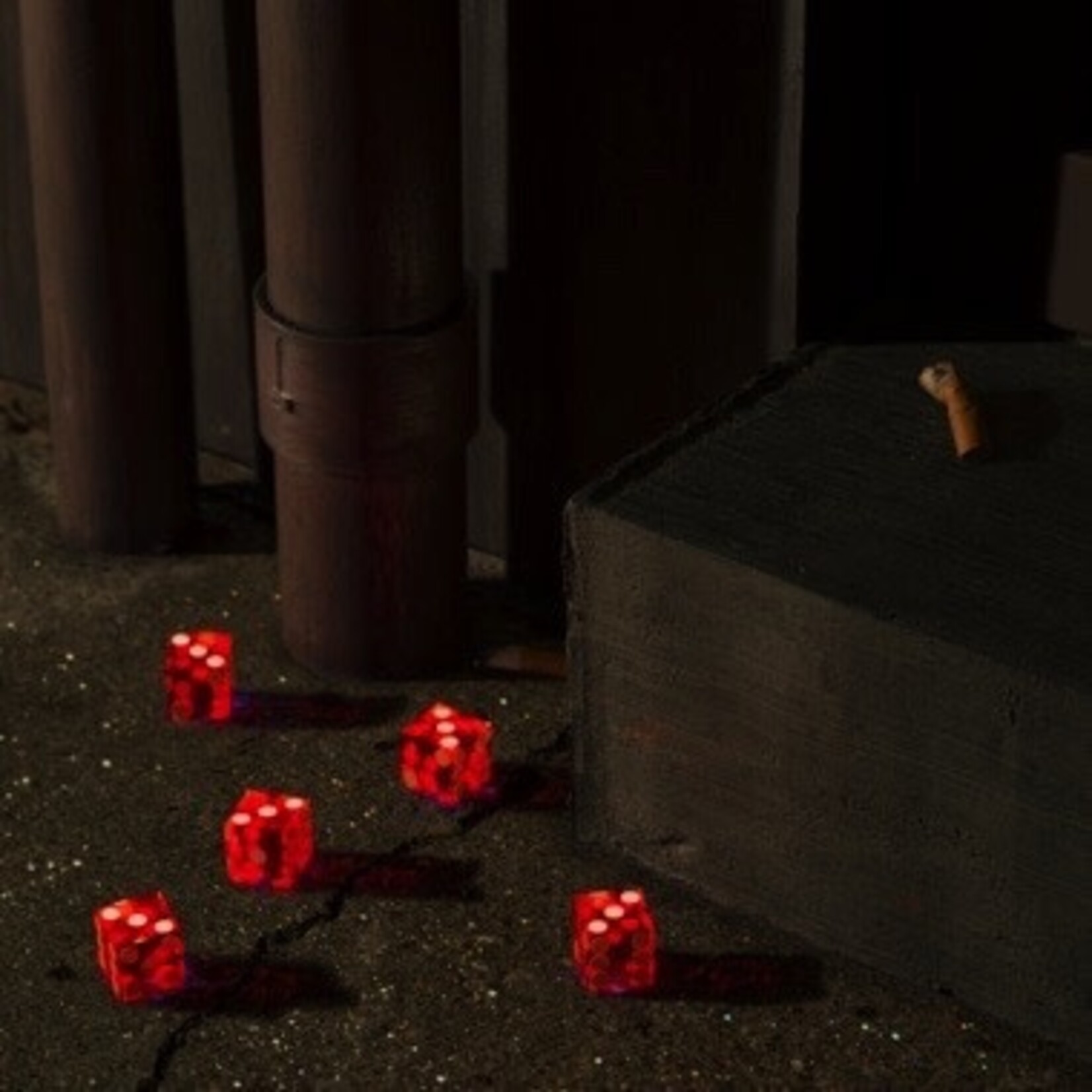 Dead Oceans Bright Eyes - Five Dice, All Threes (2LP) [Red/Orange Splatter]