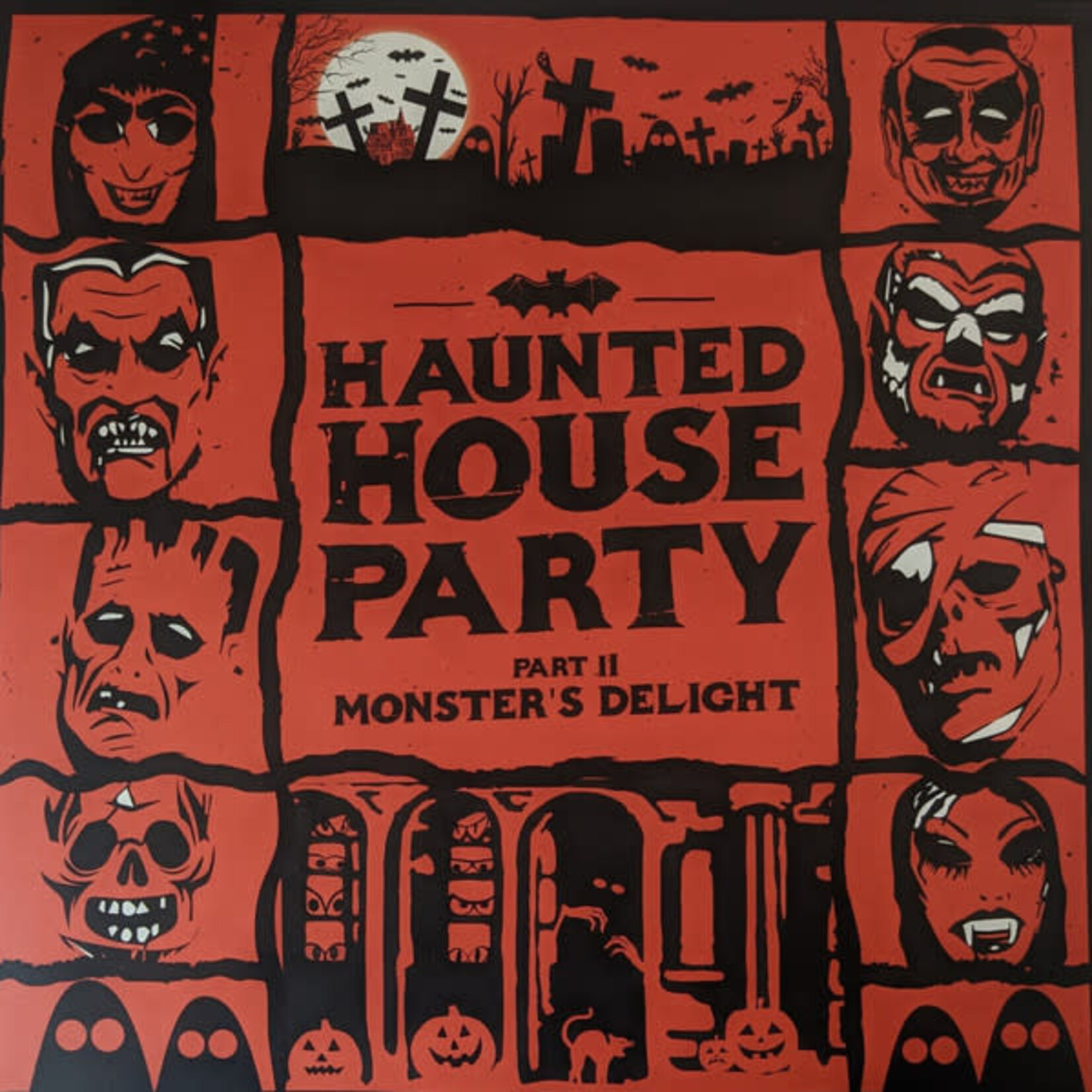 Strange Daisy Haunted House Party - Monster's Delight (LP) [Black]