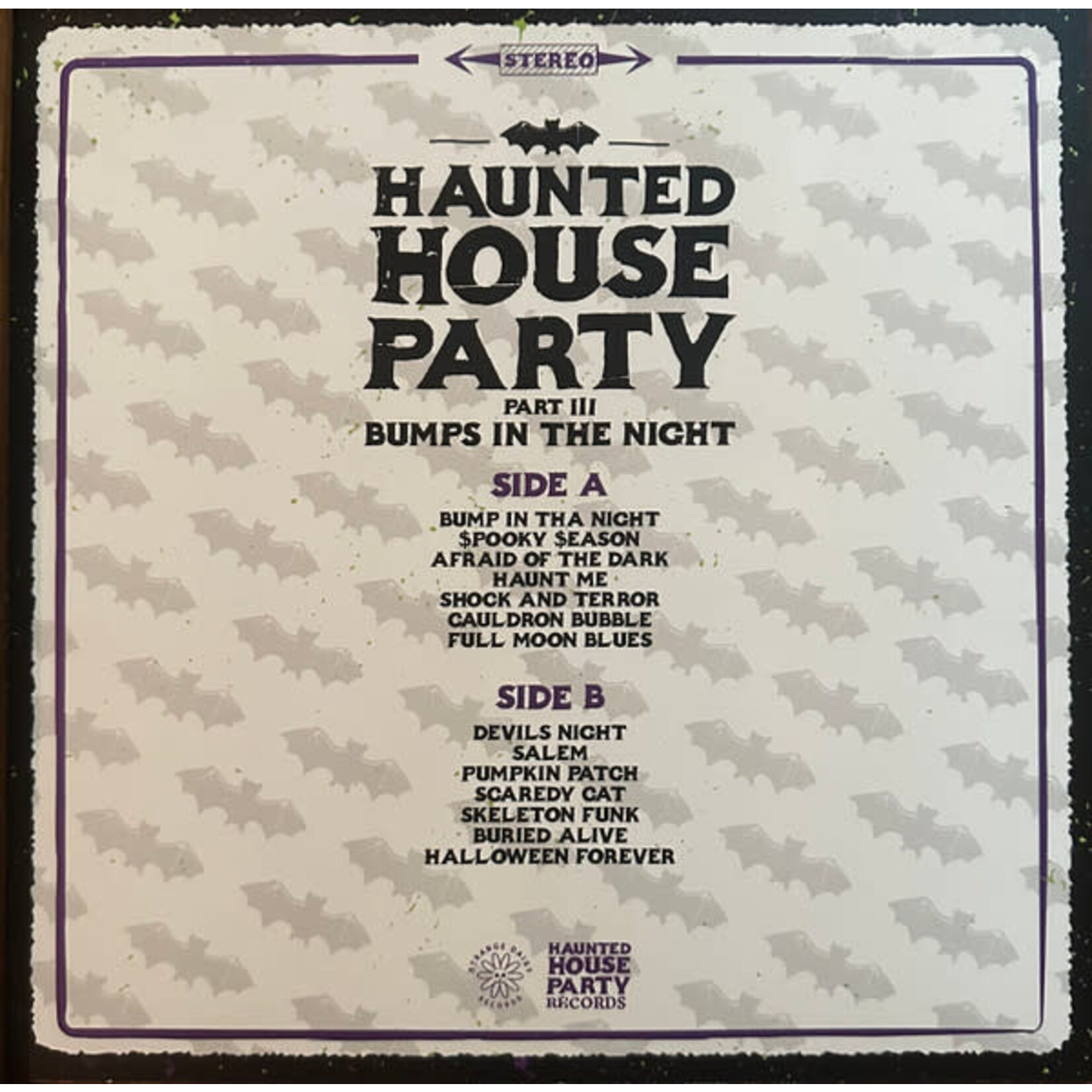 Haunted House Party - Bumps In The Night (LP) [Purple]