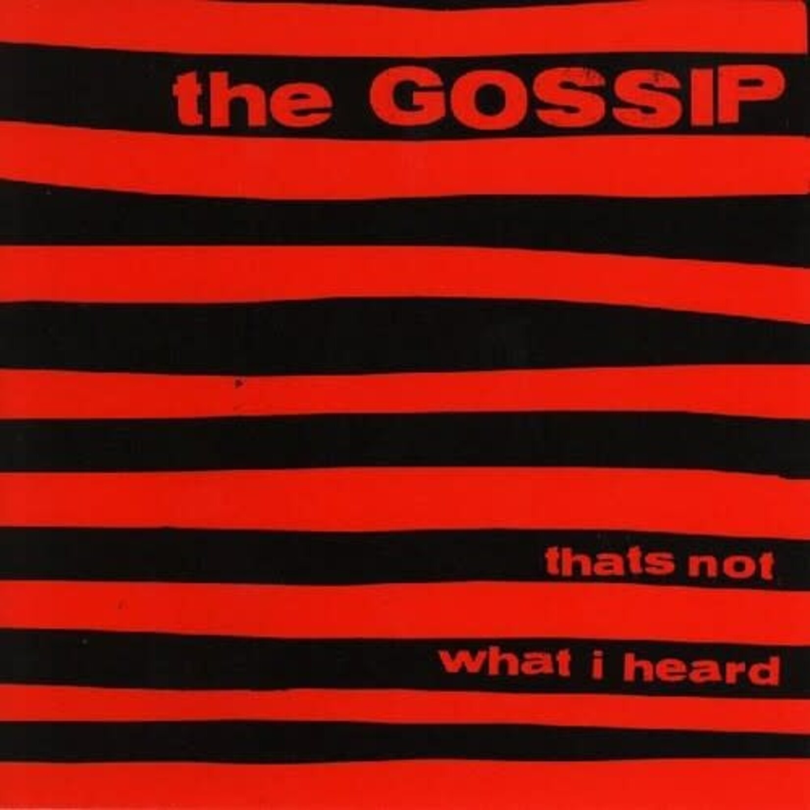 Kill Rock Stars Gossip - That's Not What I Heard (LP) [Red Apple]