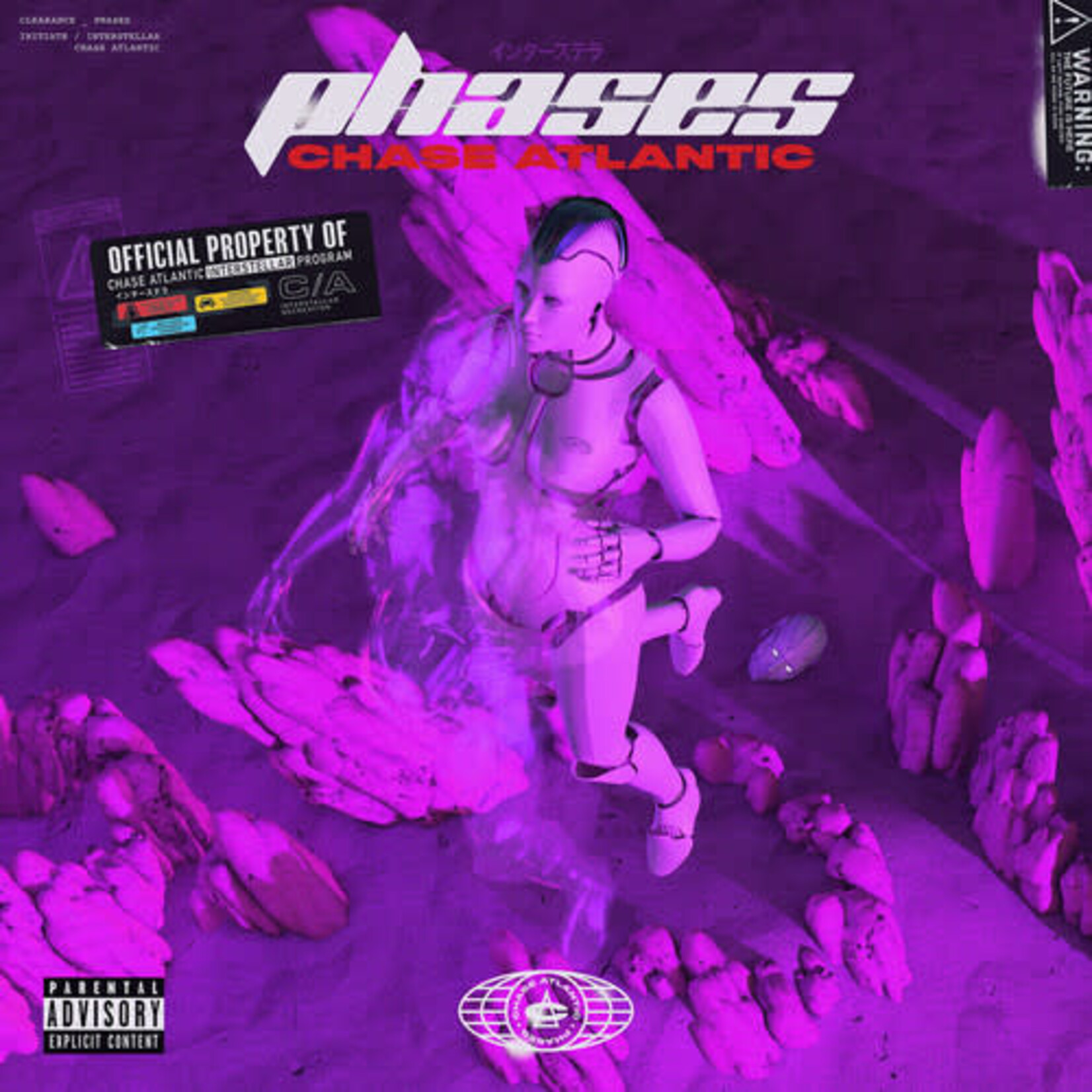 BMG Chase Atlantic - Phases (LP) [Clear]