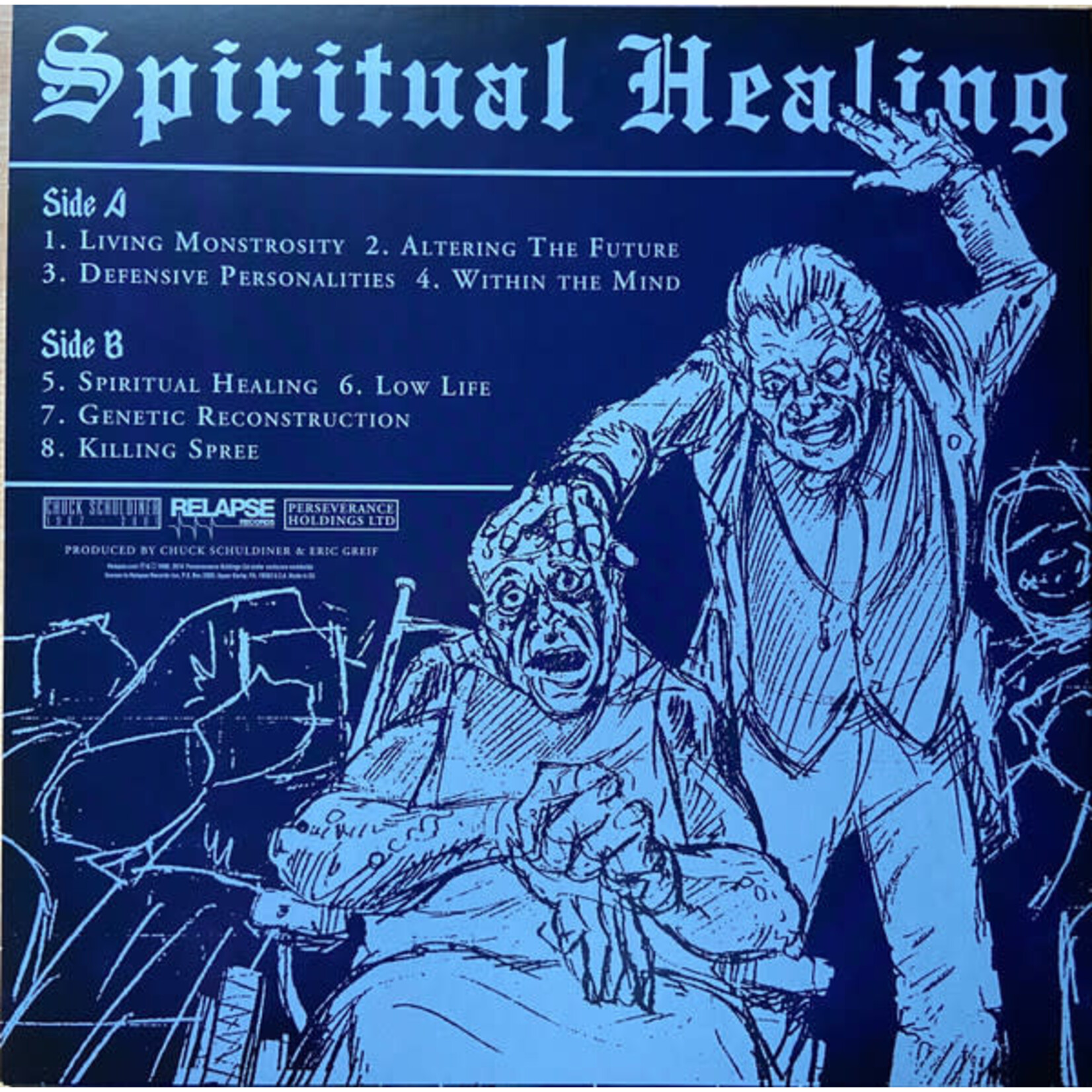 Relapse Death - Spiritual Healing (LP)
