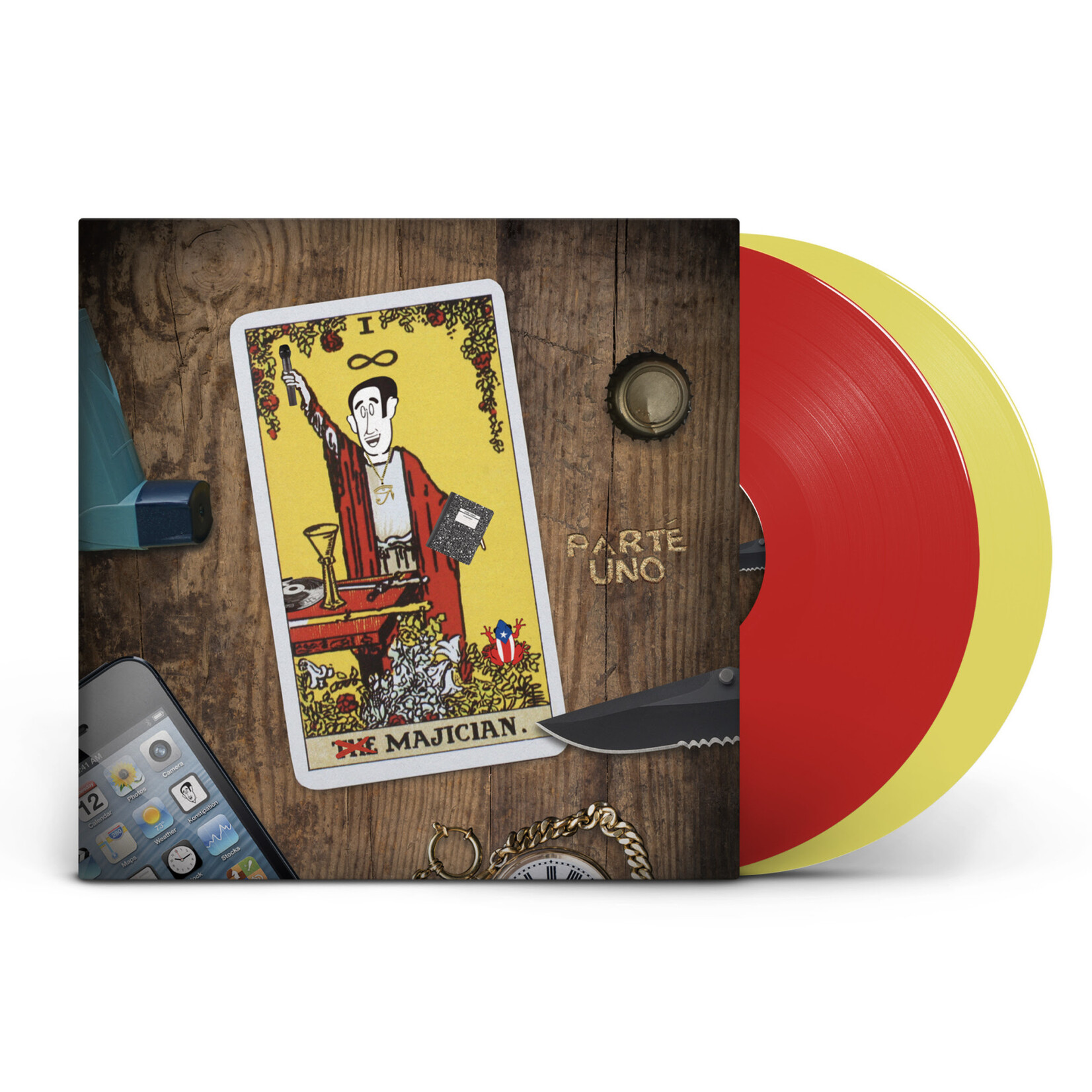 PRE-ORDER Kurious - Majician (2LP) [Red/Yellow]