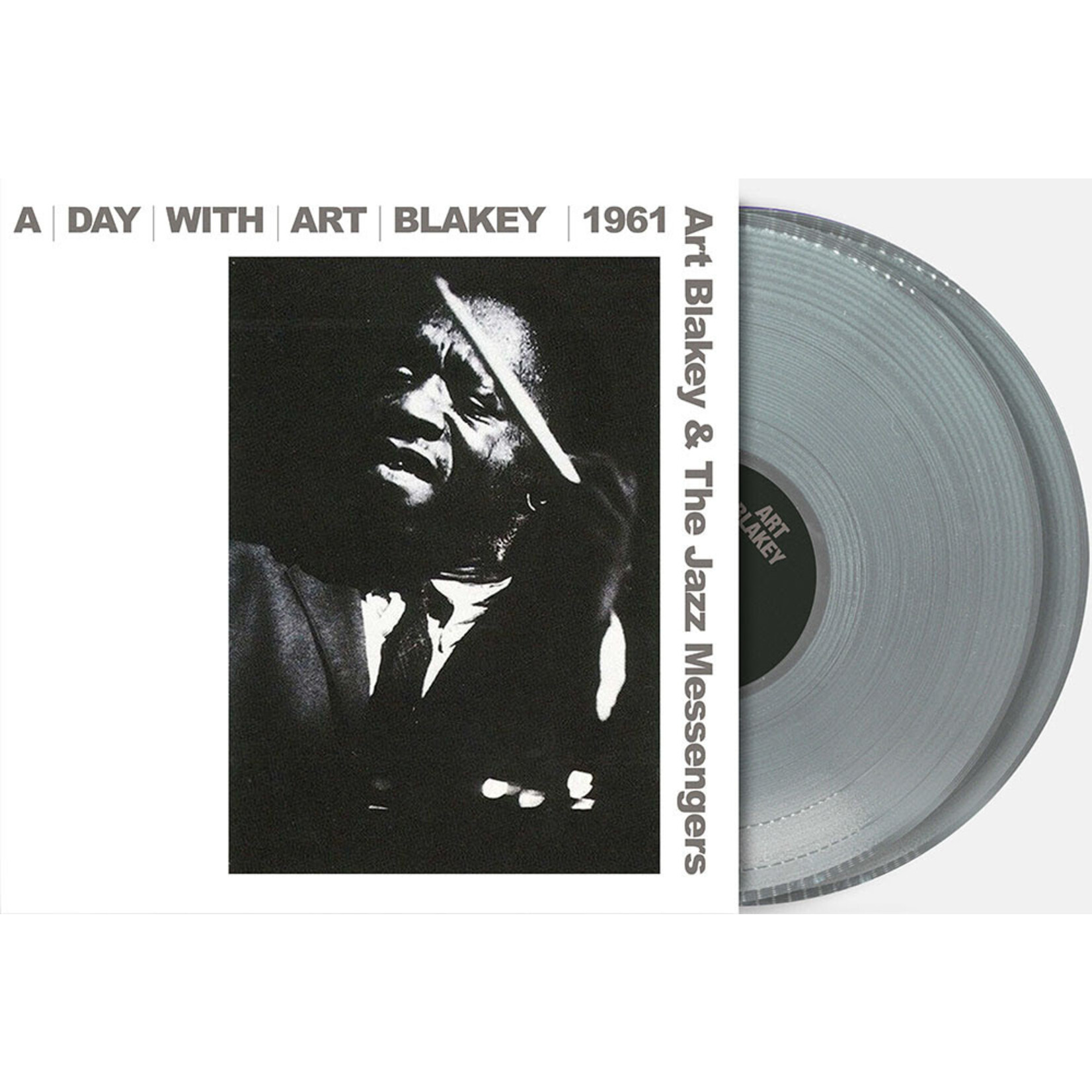 PRE-ORDER Art Blakey & The Jazz Messengers - A Day With Art Blakey 1961 (2LP) [Metallic Silver]