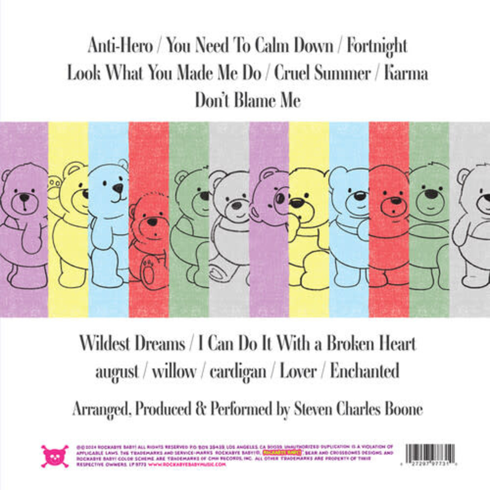 Andrew Bissell - Lullaby Renditions of Taylor Swift, Vol 2 (LP)