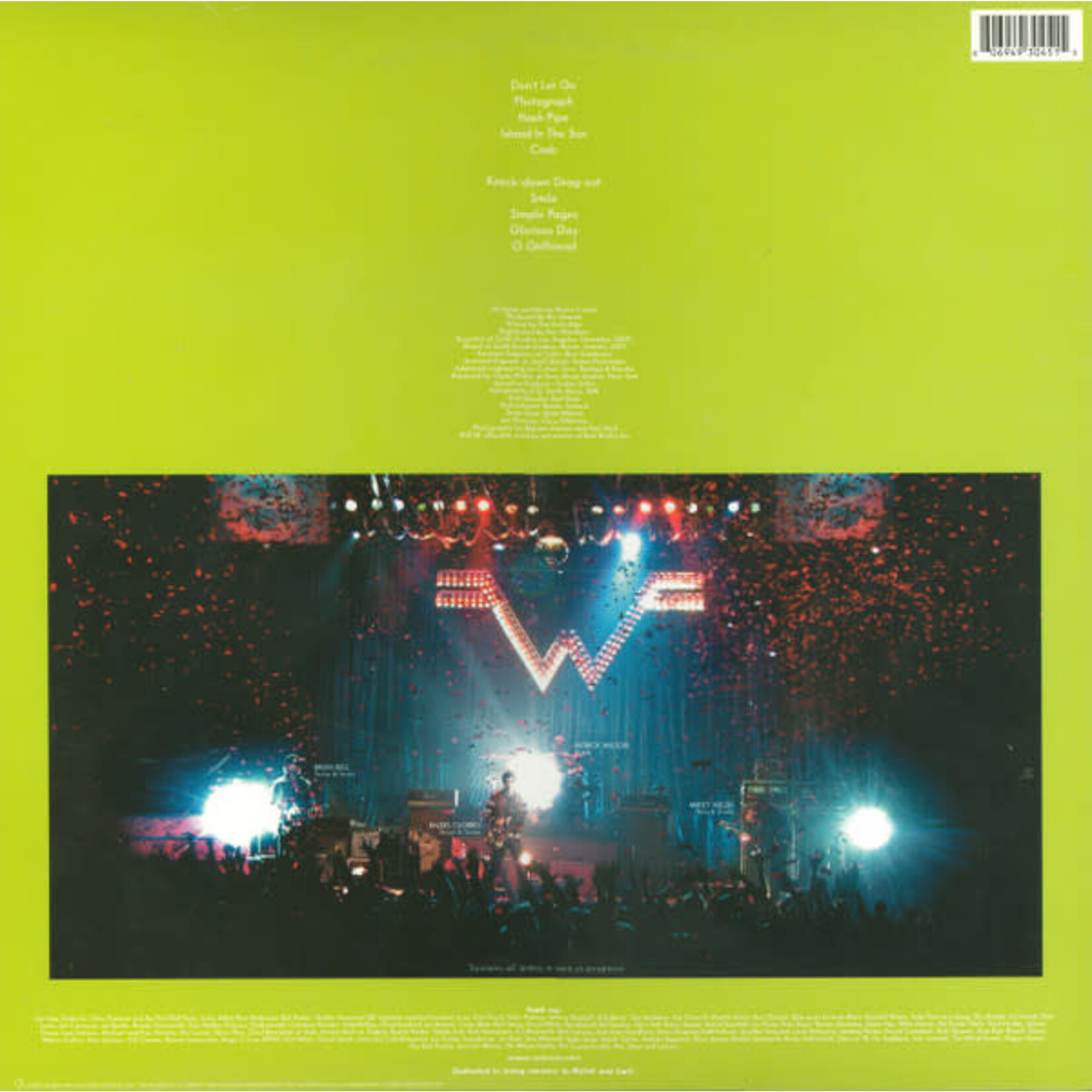 Geffen Weezer - Green Album (LP)